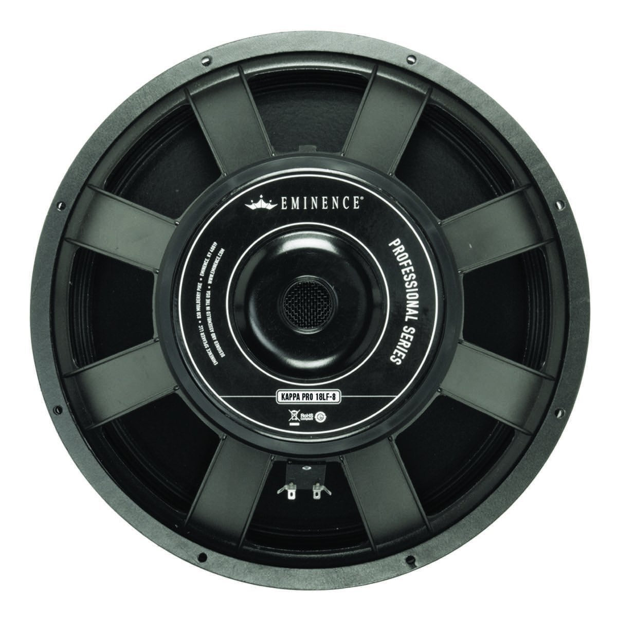 Eminence Professional Series Kappa Pro 18LF-8 18' Pro Audio Speaker, 800 Watts at 8 Ohms, Green