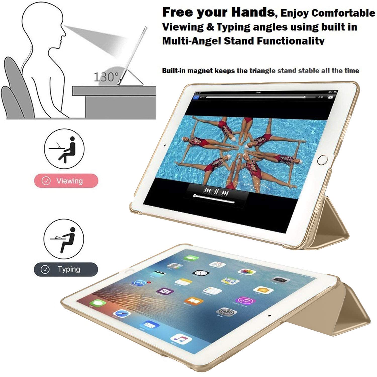 Durasafe Cases For Ipad Air 1 Generation 9.7 Case A1474 Md785Ll/A Md788Ll/A Md788Ch/A A1475 Md786Ll/A Md789Ll/A Md898Ll/A Me906L