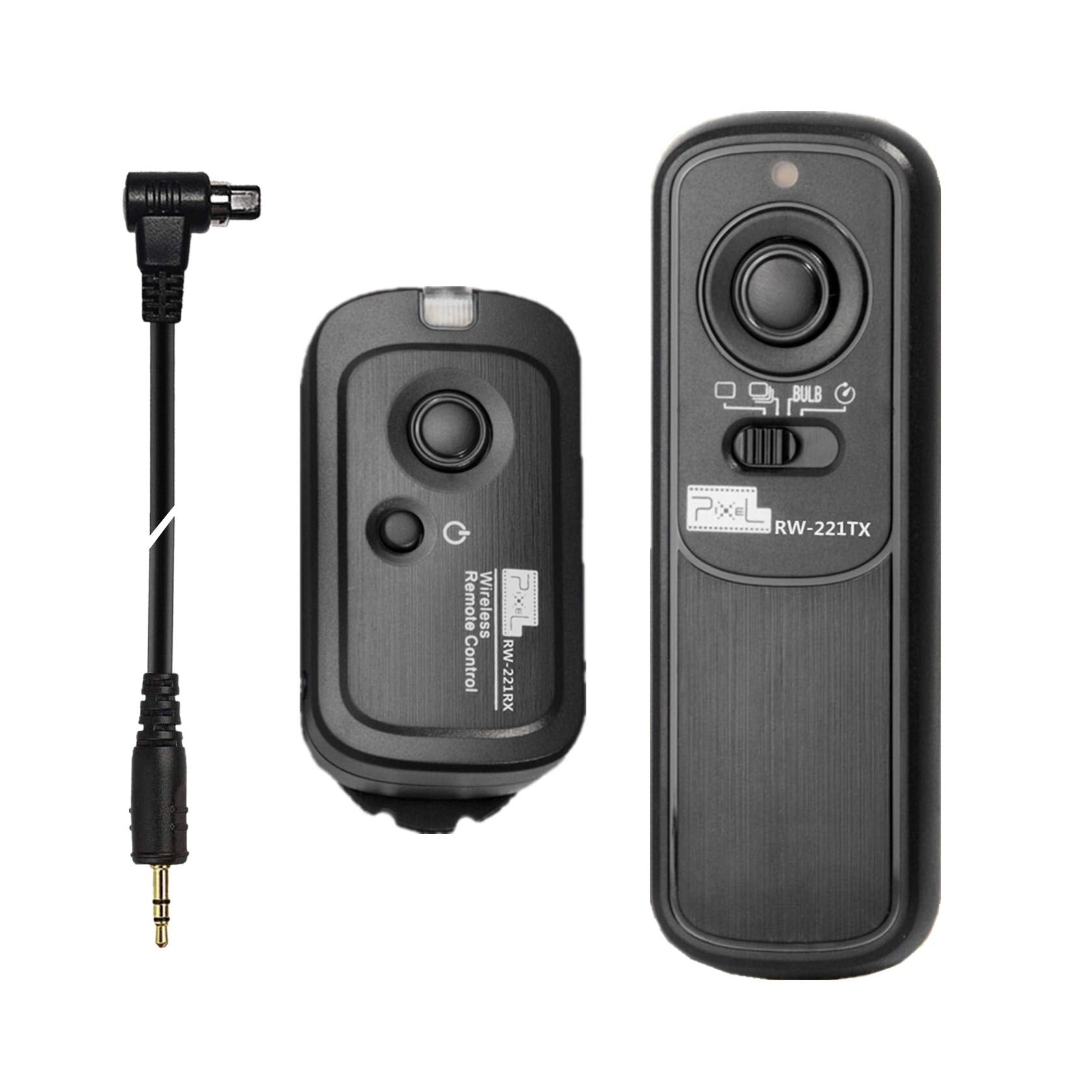 Pixel Digital Wireless Remote Shutter Release Switch N3 Compatible with Canon 5D Mark-III/Mark-IV 5D R5 R5C 10D 1DX 1DC 1DS 1D 5