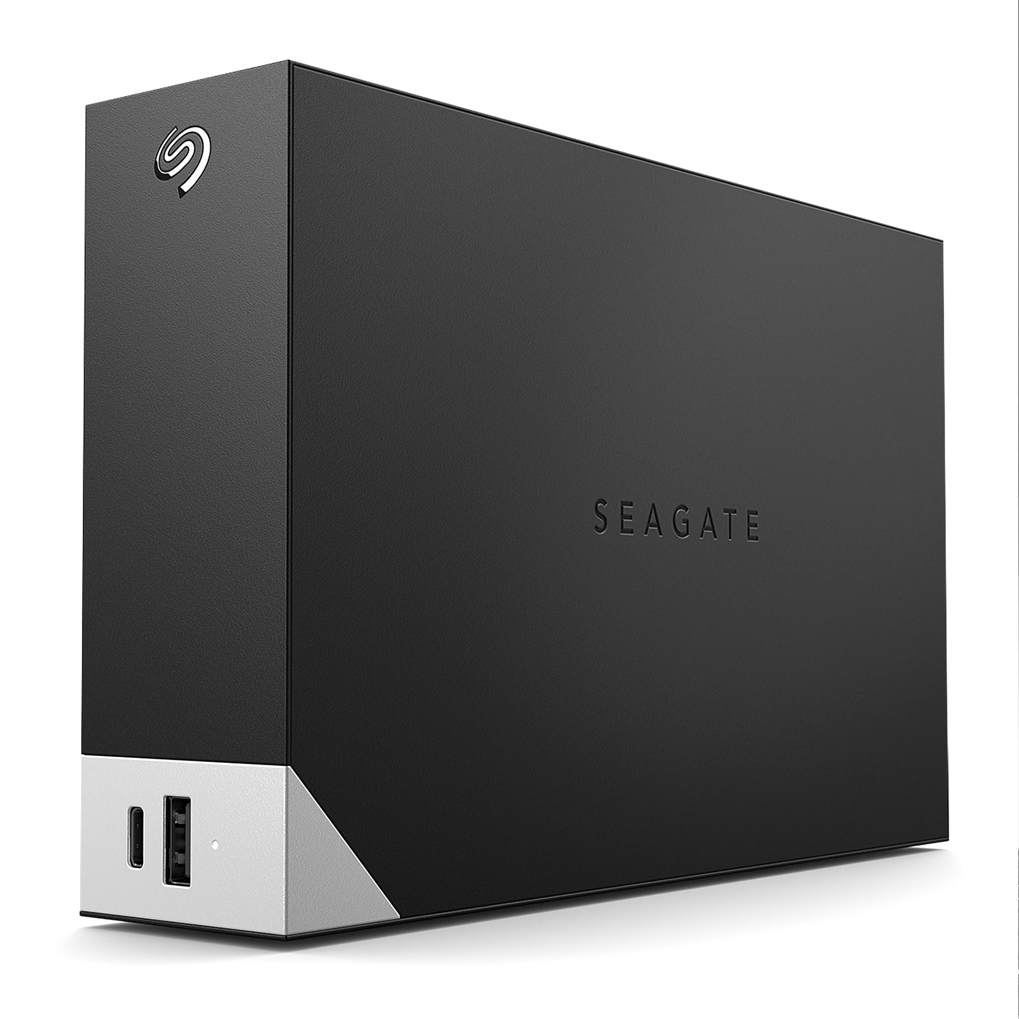 Seagate One Touch Hub 10TB External Hard Drive HDD - USB-C and USB 3.0 port, for Computer Desktop Workstation PC Laptop Mac (STL