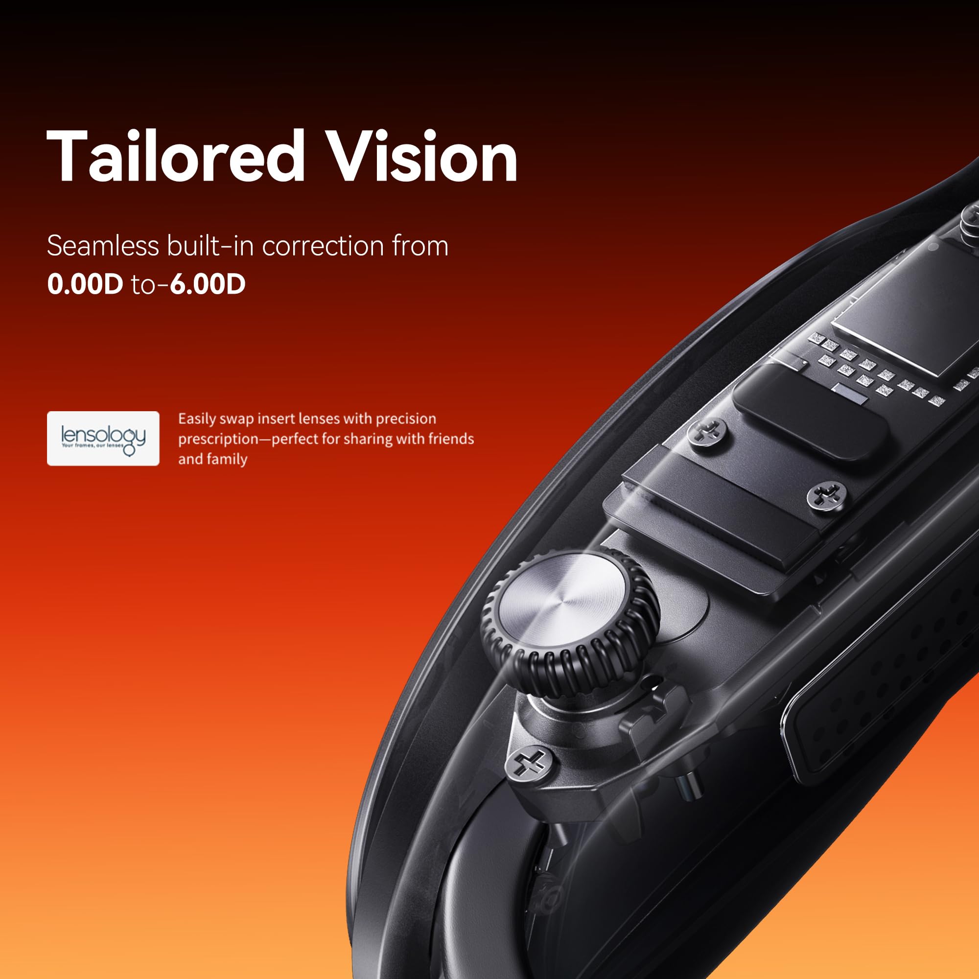 Rokid Max 2 Ar Glasses Black, 215'' Micro Oled Display, 50 Fov, 600 Nits Brightness, Compatible With Smart Phone, Steam Deck, Ro