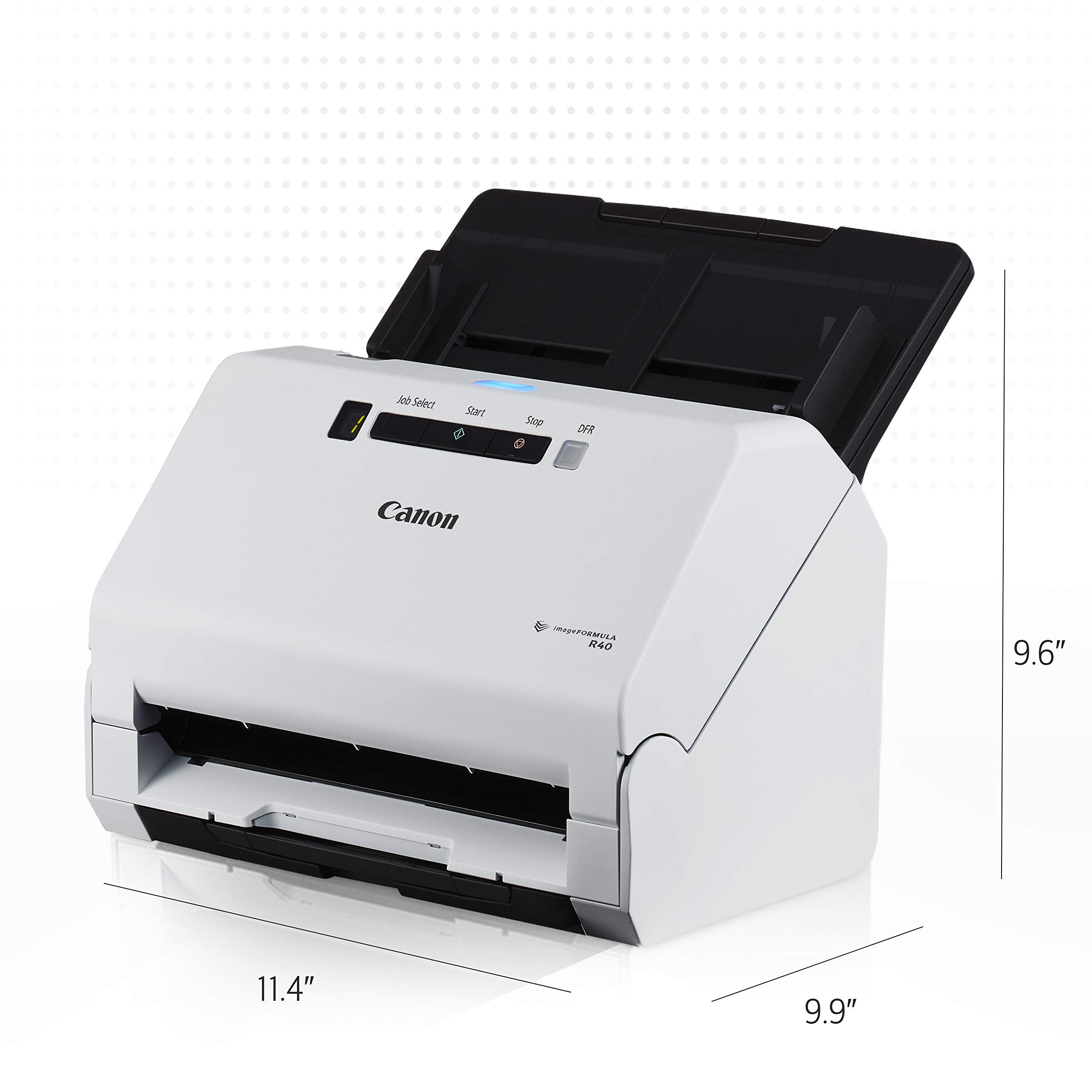 Canon imageFORMULA R40   Office Document Scanner, Windows and Mac, Duplex Scanning, Easy Setup, Scans a Wide Variety of Documents, Scans to Cloud