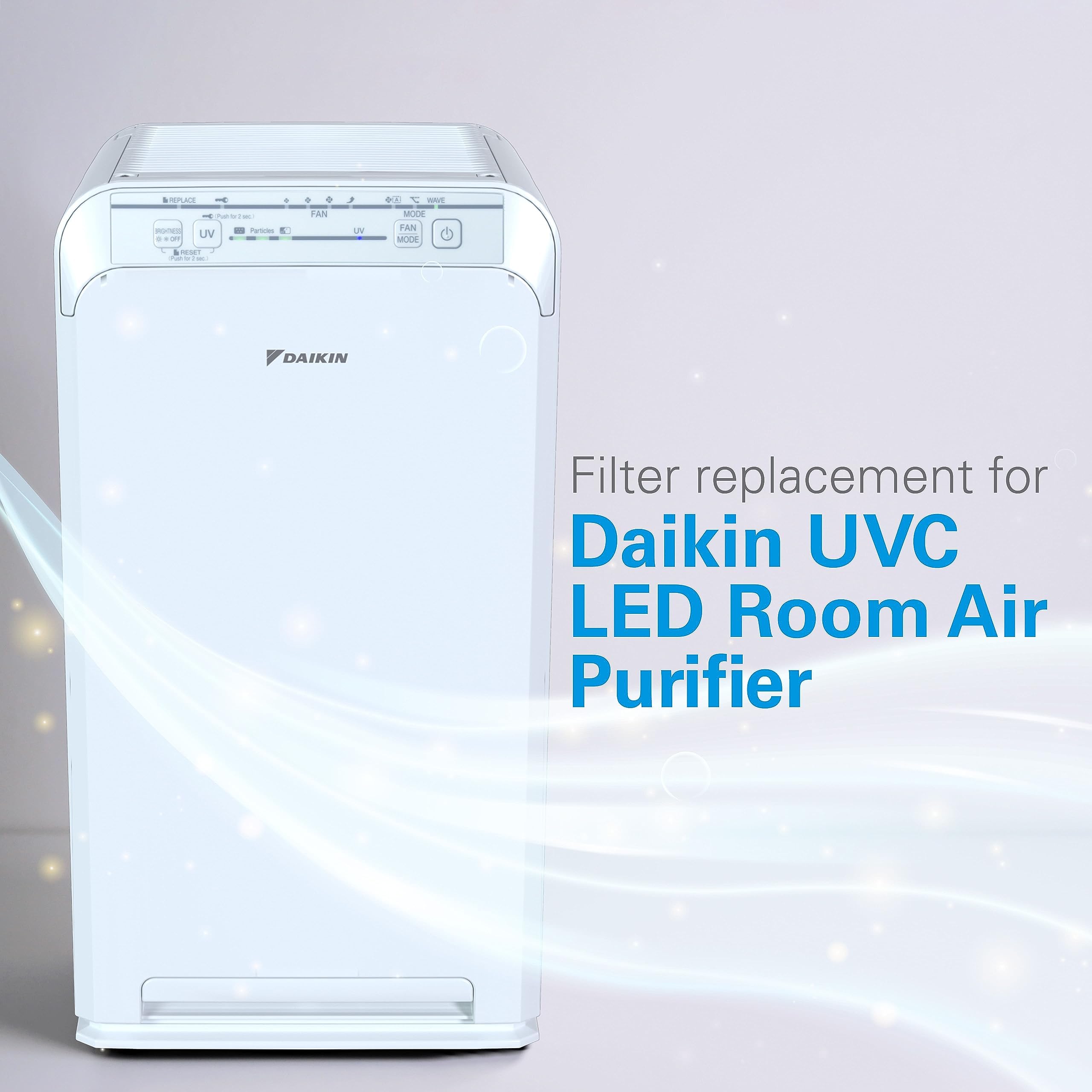 Daikin Carbon Filter, Air Purifier Filter Replacement, Air Purifiers Filters, Removes Odor Molecules, Gases And Other Air Contam