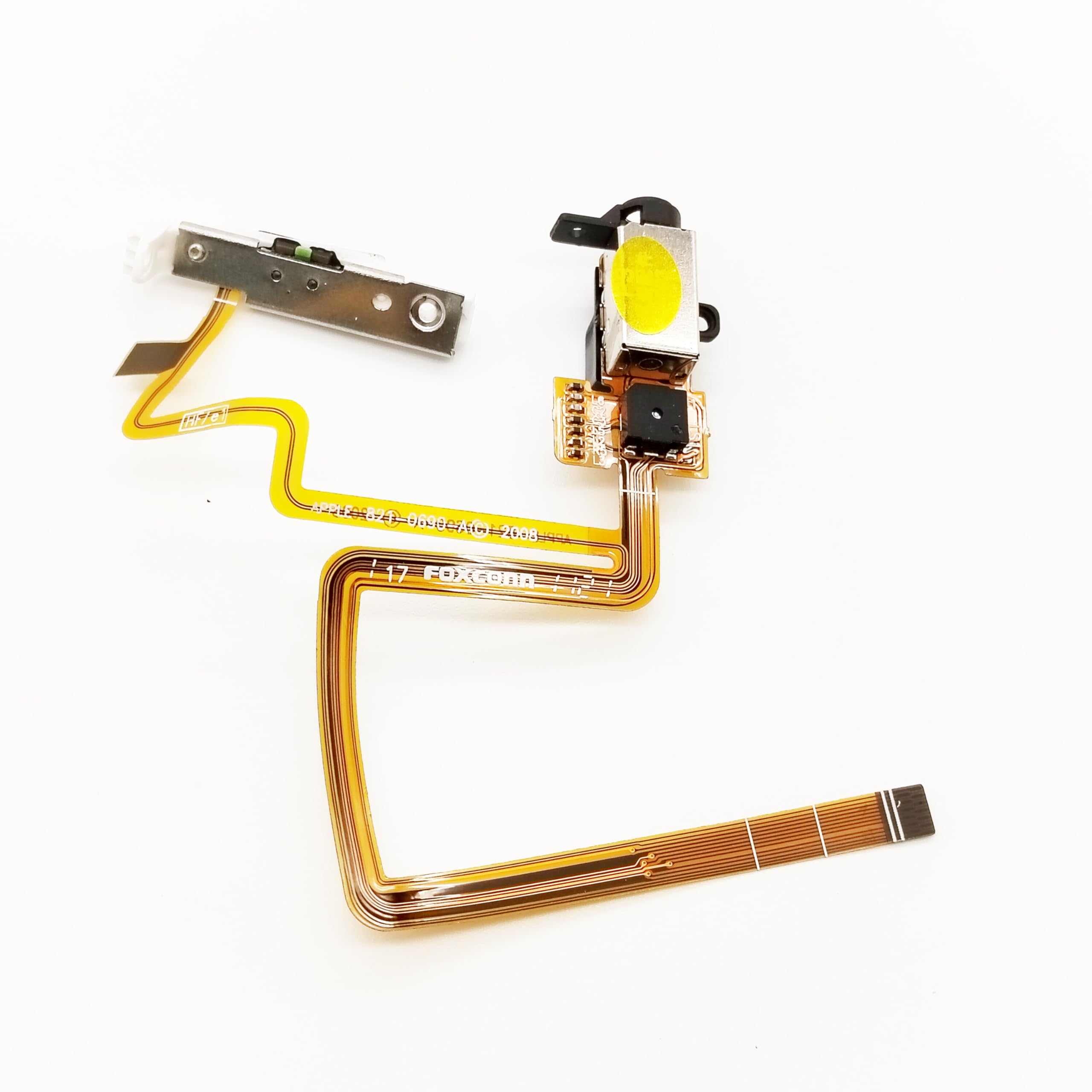 Lehang Headphone Audio Jack Hold Switch Flex Cable Replacement Compatible With Ipod 5Th Gen Video (60Gb/80Gb Black)