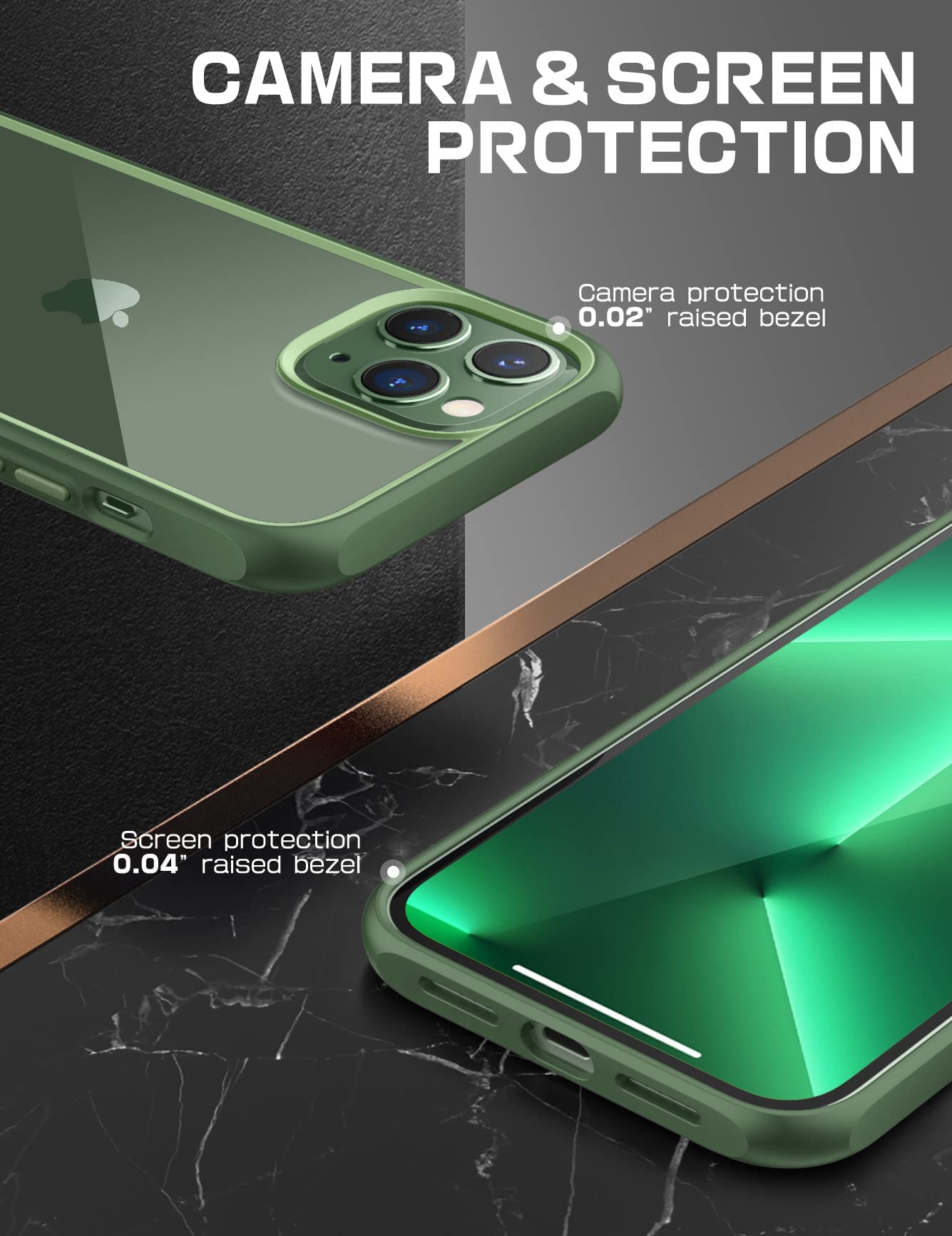 Supcase Case For Iphone 13 Pro (2021) 6.1 Inch, Ultra Thin Protective Transparent [Unicorn Beetle Style Version Ii] Bumper Tpu S