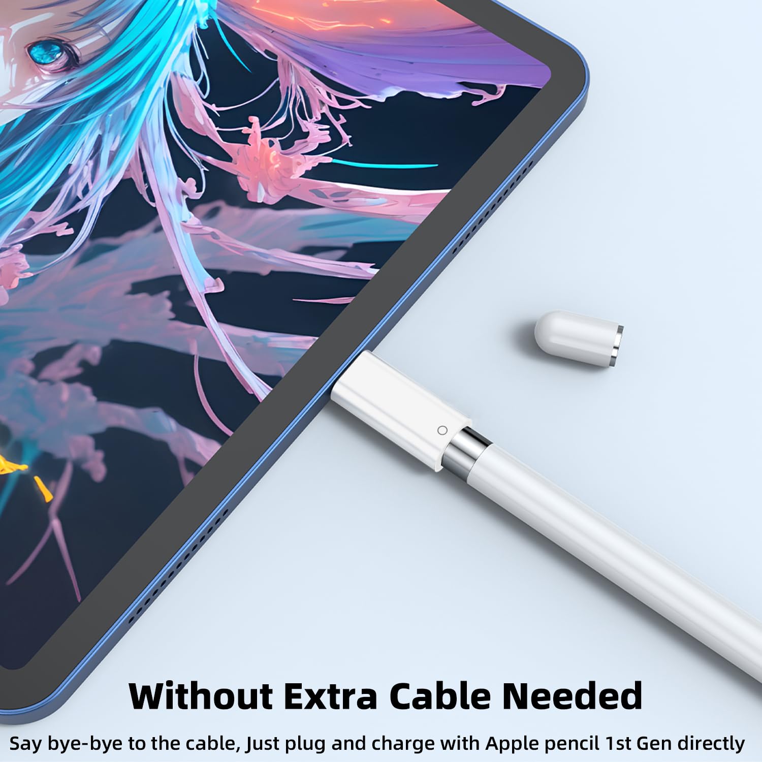 Jadebones Usb C To Pencil Adapter For Apple Pencil 1St Generation, Usb C To For Lightning Pencil Charging Adapter Type C Bluetoo