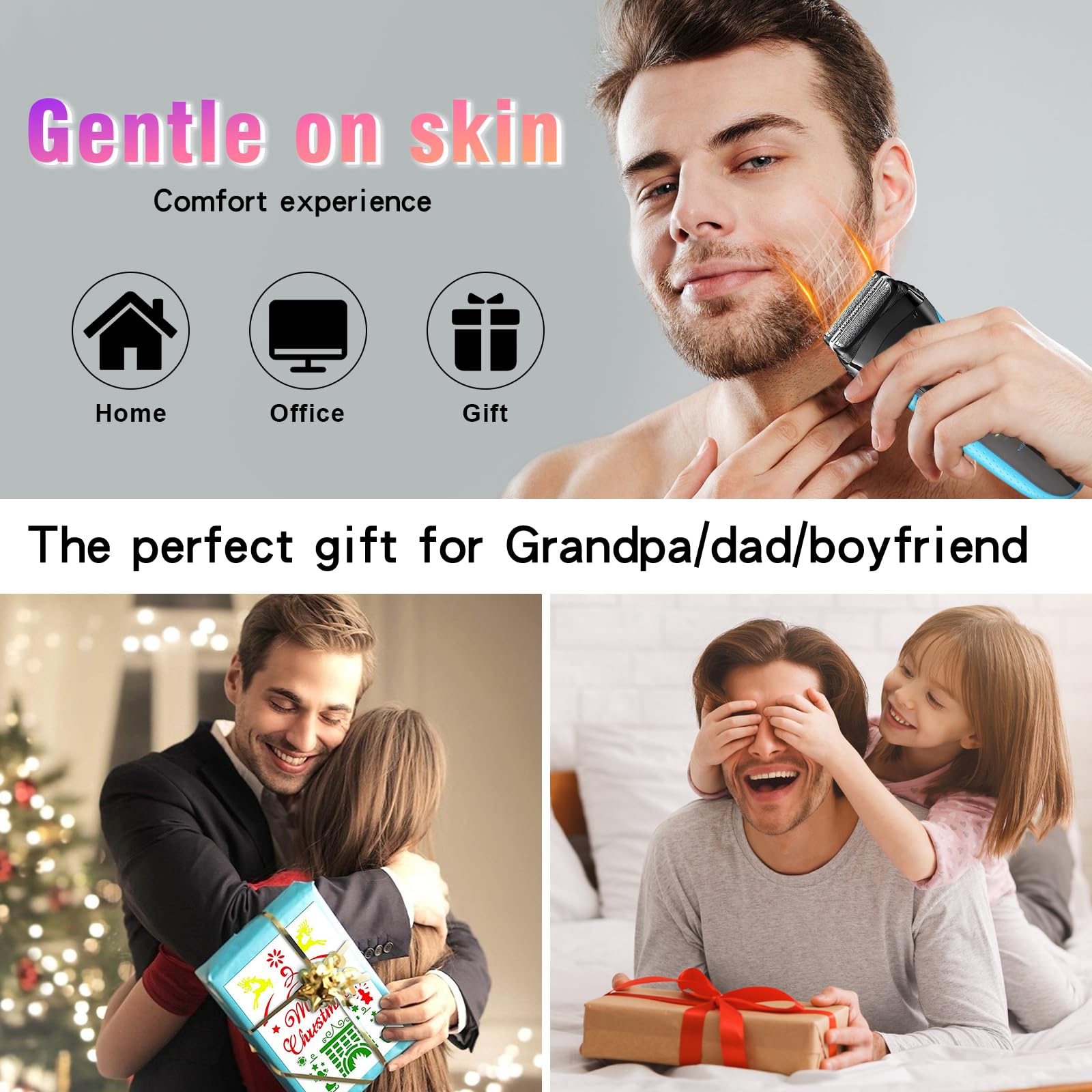 2 Pack Series 3 21B Replacement Head, Foil & Cutter Razor Head Compatible With S3 Shaver Replacement Heads 3040S 300S, 310S, 320