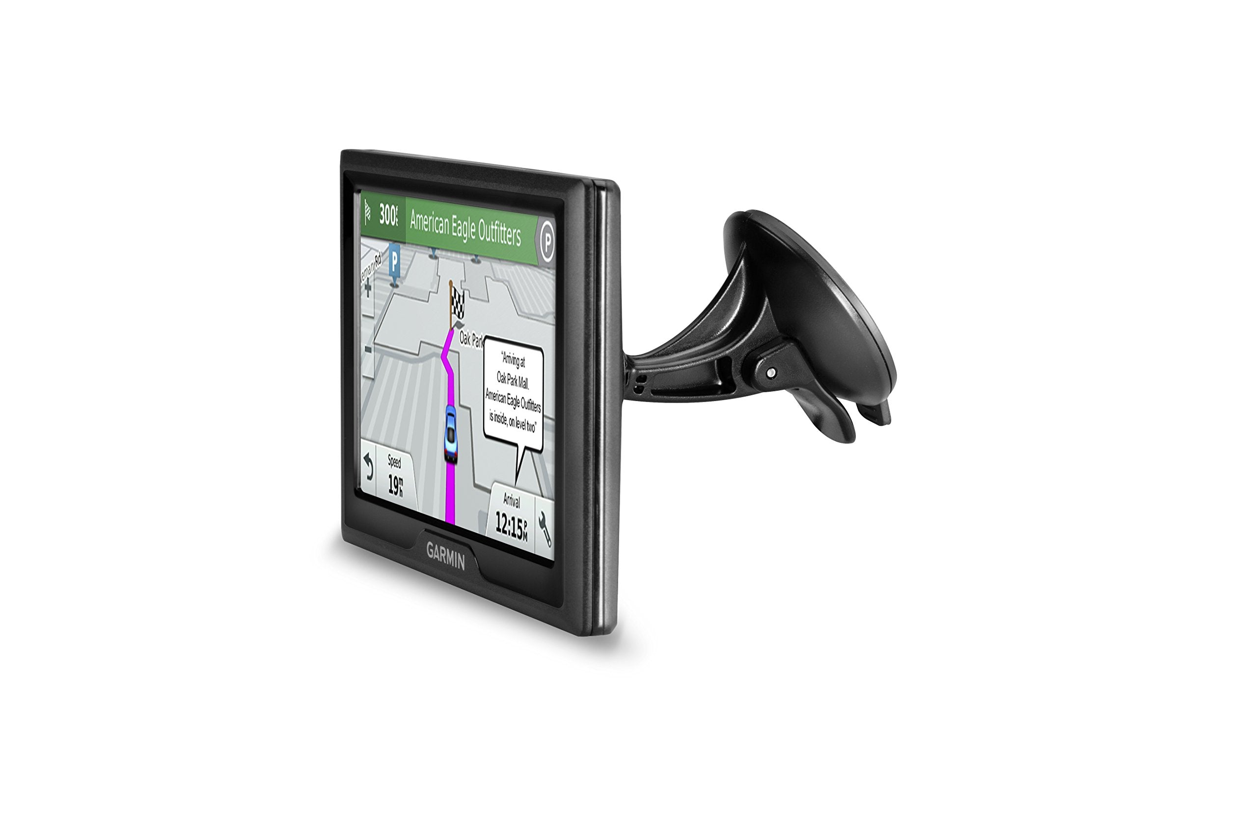 Garmin Drive 61 Usa Lm Gps Navigator System With Lifetime Maps, Spoken Turn-By-Turn Directions, Direct Access, Driver Alerts, Tr