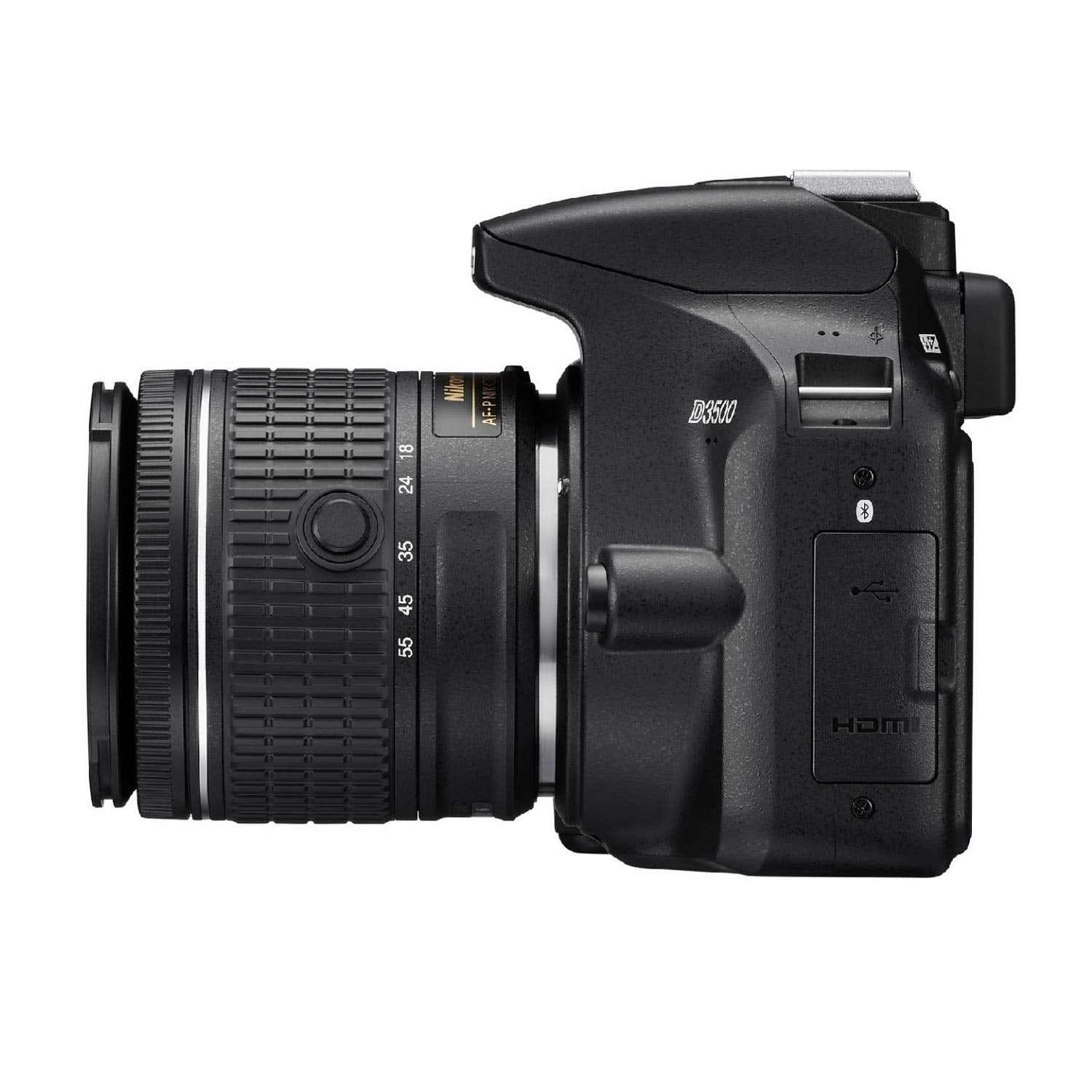 Nikon D3500 W/ Af P Dx Nikkor 18 55Mm F/3.5 5.6G Vr Black