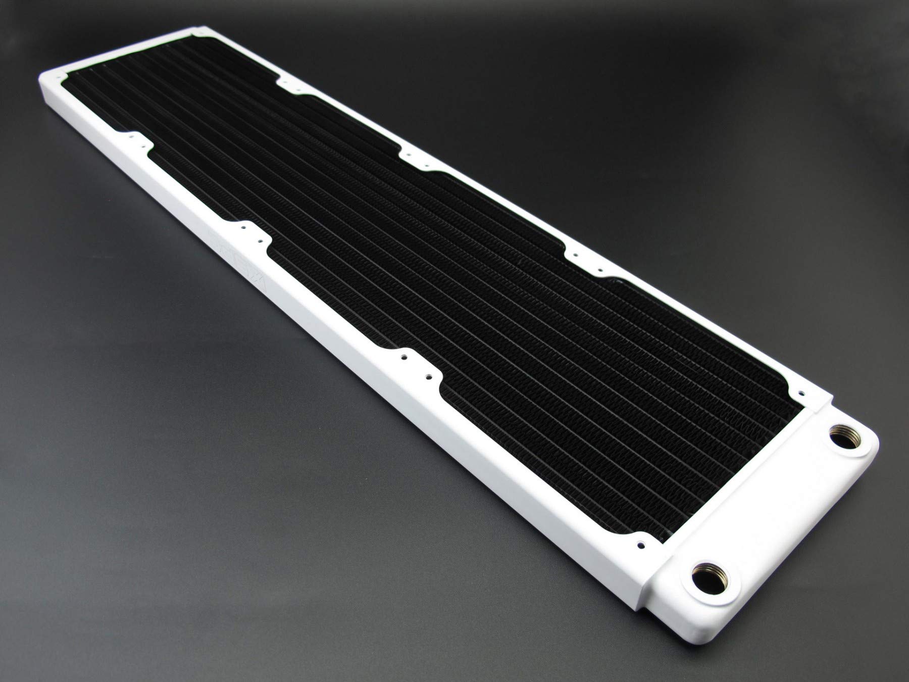 Xspc Tx480 Ultra Thin Radiator, 120Mm X 4, Quad Fan, White