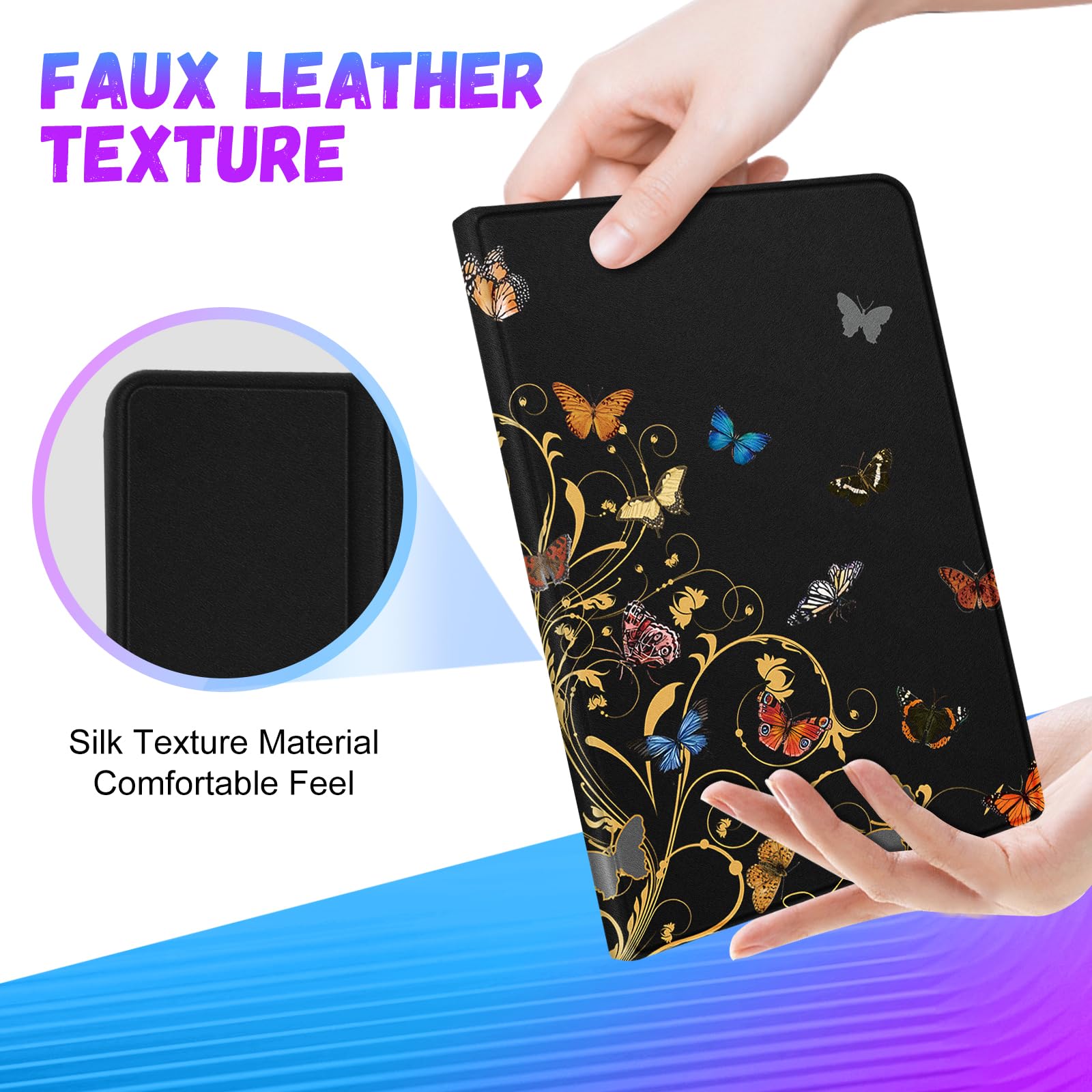 Uppuppy For Kindle Paperwhite 11Th Generation Case 6.8 Inch 2021 / Paperwhite Signature Edition Cute Women Girls Teen Kids Uniqu