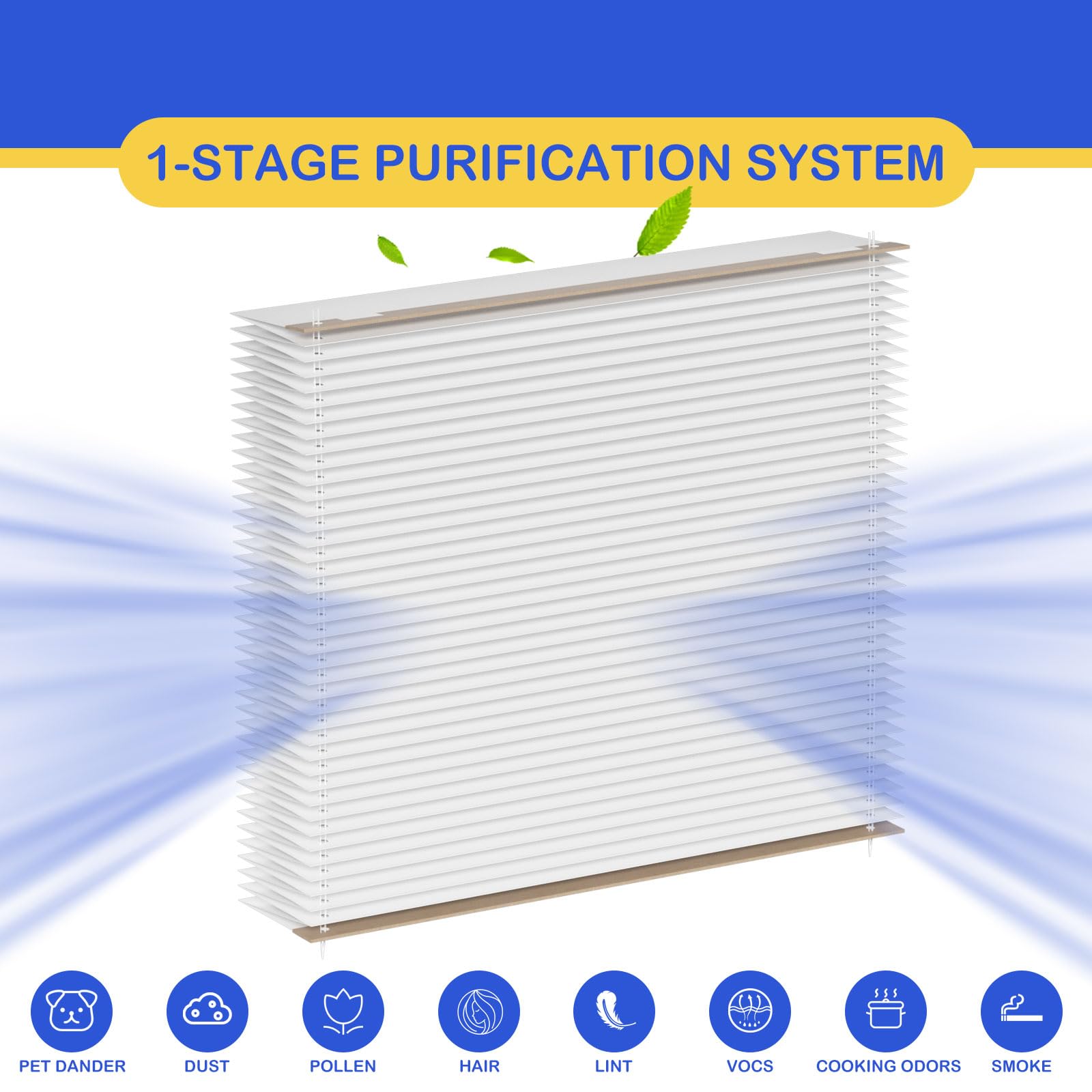 201 Air Filter Replacement Compatible With Aprilaire 2200 2250, Space Gard 2200 Air Cleaner Purifier And Lennox Pmac 20C X0445,