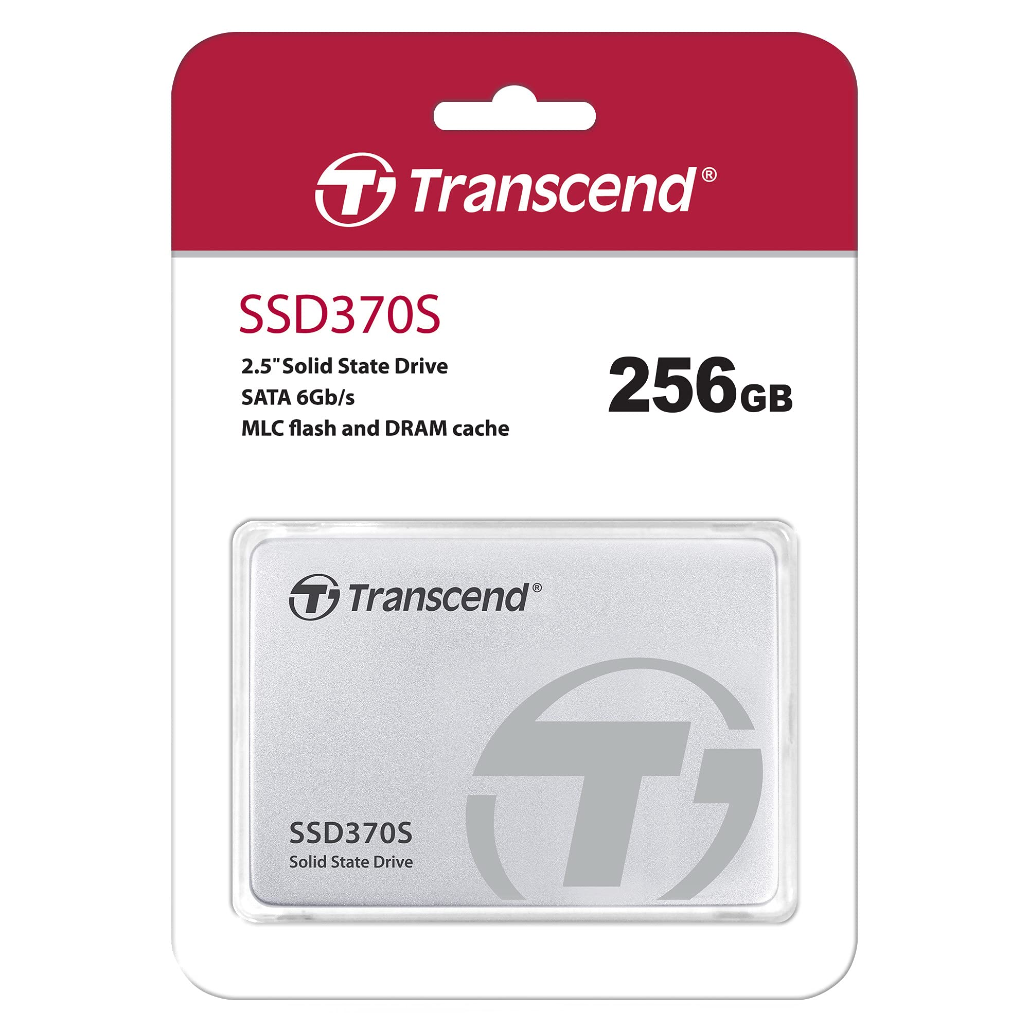 Transcend 256Gb Mlc Sata Iii 6Gb/S 2.5'' Solid State Drive 370 (Ts256Gssd370S)