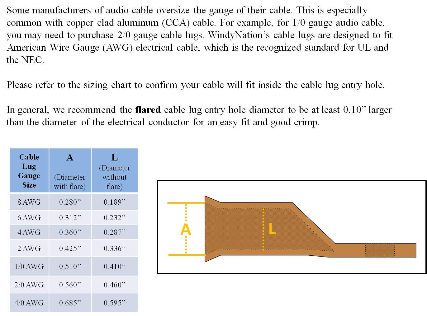 25 Pcs Wni 4 Gauge X 5/16 Pure Copper Battery Welding Cable Lug Connector Ring Terminals