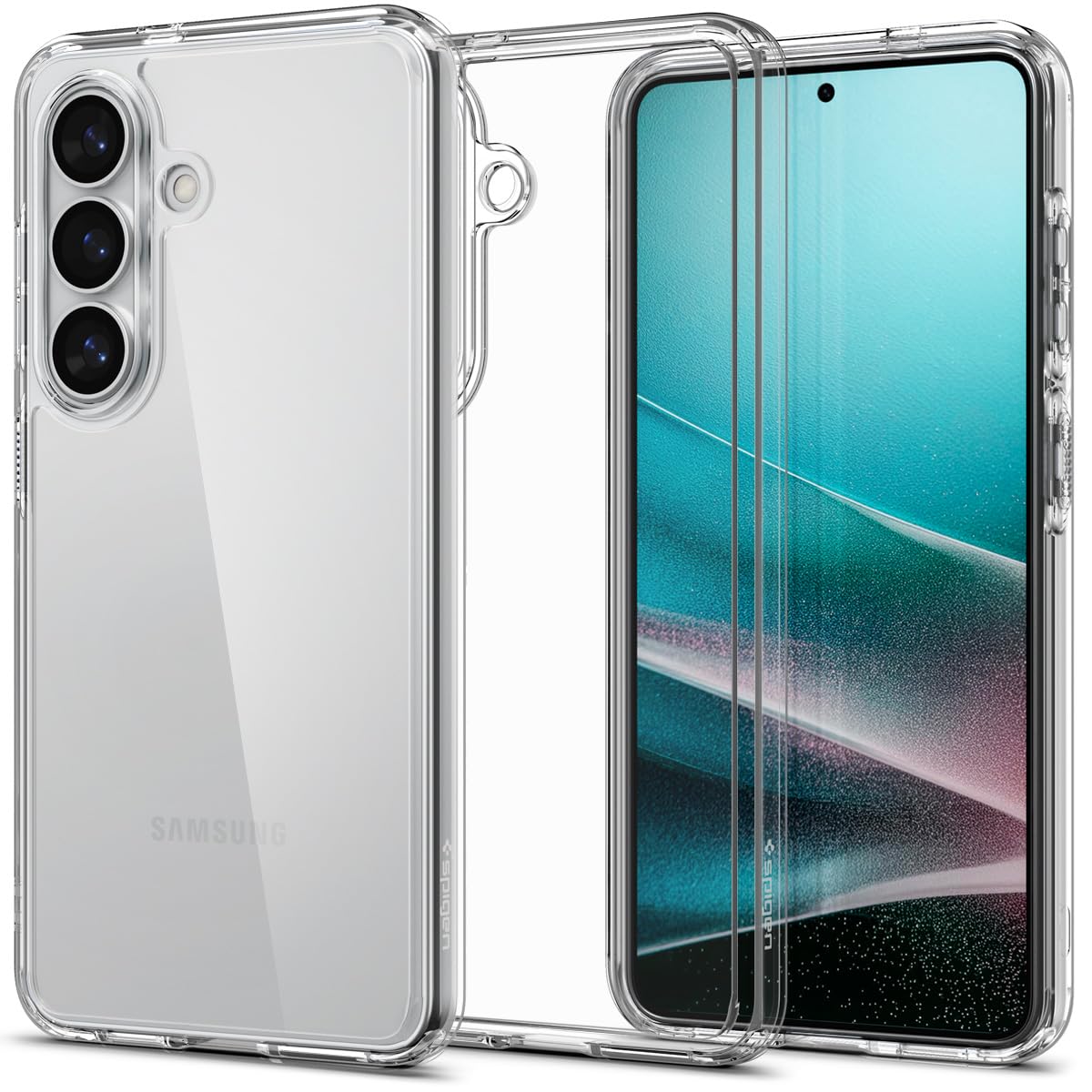 Spigen for Galaxy S26 Plus Case, Ultra Hybrid [No Magnet Ring][Anti-Yellowing] - Crystal Clear