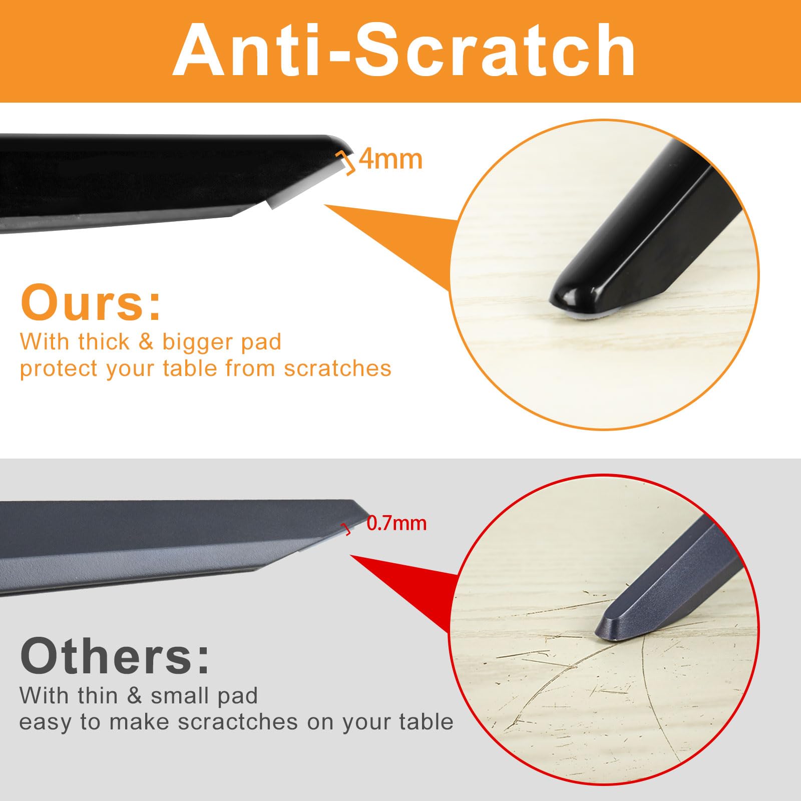 Tv Stand Legs For Onn Smart Tv   Only For 40'' 42'' 50'' Tv 100005842 100068372 100007147 With Screws, Please Check Tv Models Be