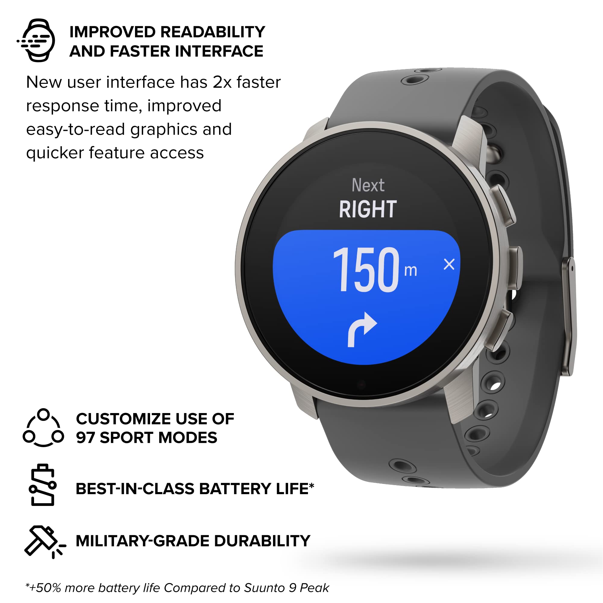 Suunto 9 Peak And Peak Pro Sports Gps Watch For Demanding, Performance Driven Athletes And Adventurers