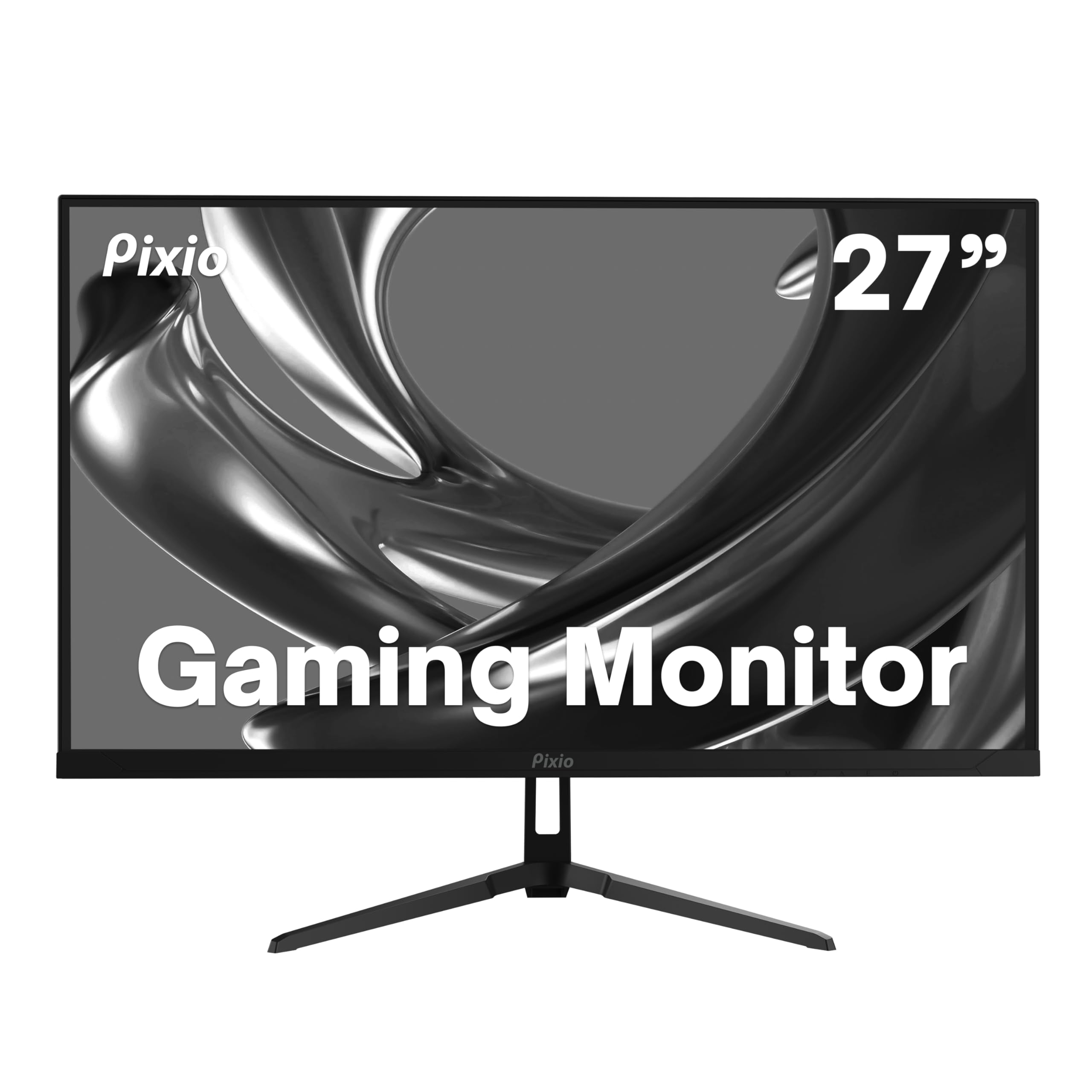 Pixio Px278 Wave 27 Inch 180Hz Refresh Rate Fhd 1440P Resolution Fast Ips Panel 1Ms Gtg Response Time Gaming Monitor With Freesy