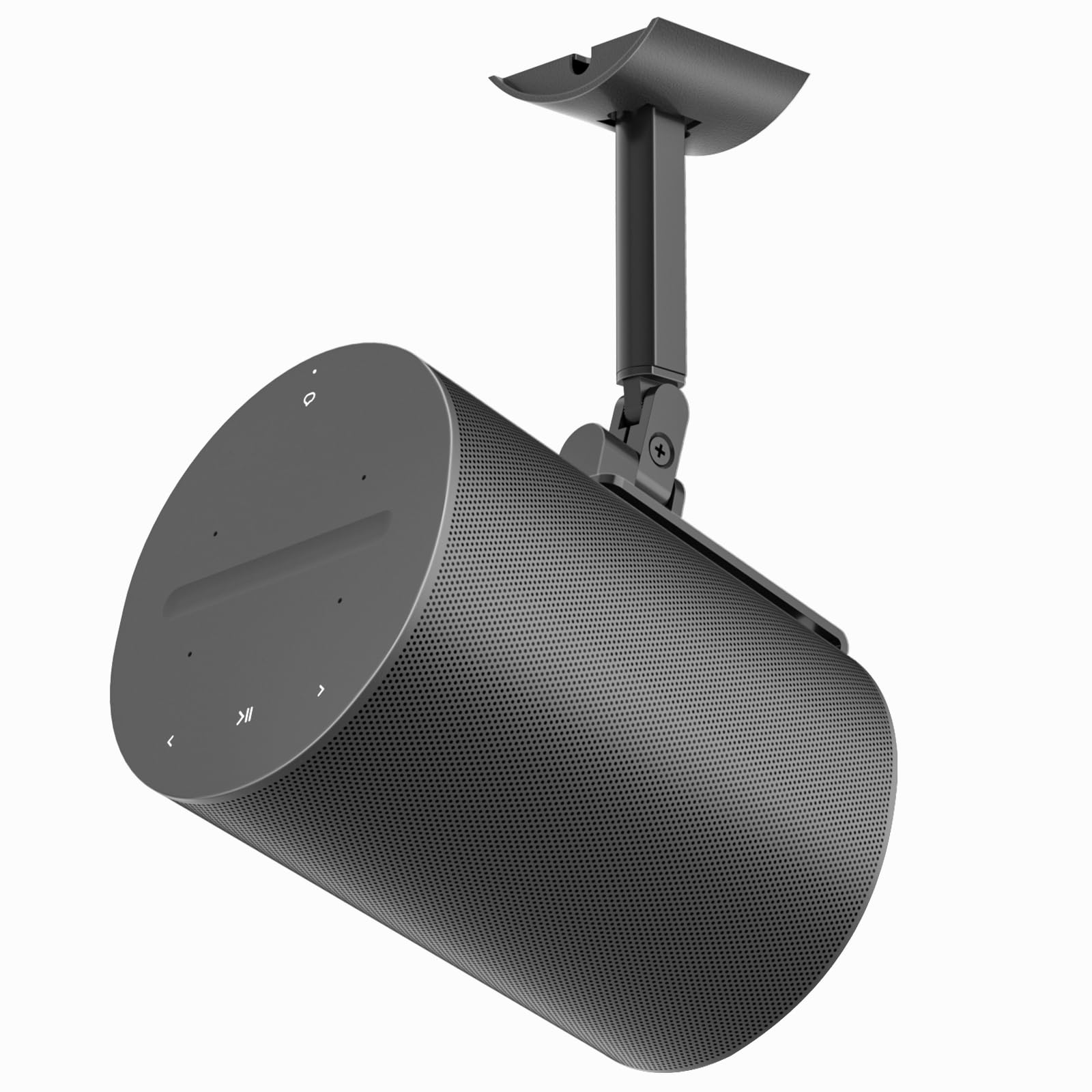 Metal Speaker Mount For Sonos Era 100 Ceiling Mount   Adjustable Tilt And Swivel Bracket For Sonos Era 100 Wall Mount With 2 Mou