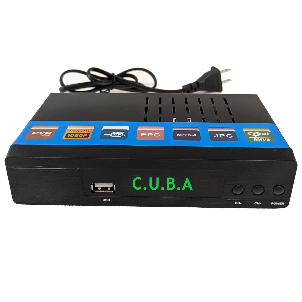 Cuban Box Code Decoder TOP-ENERGY Digital TV Decoder Model TE2024 for Cuba - Reliable and Eff ...
