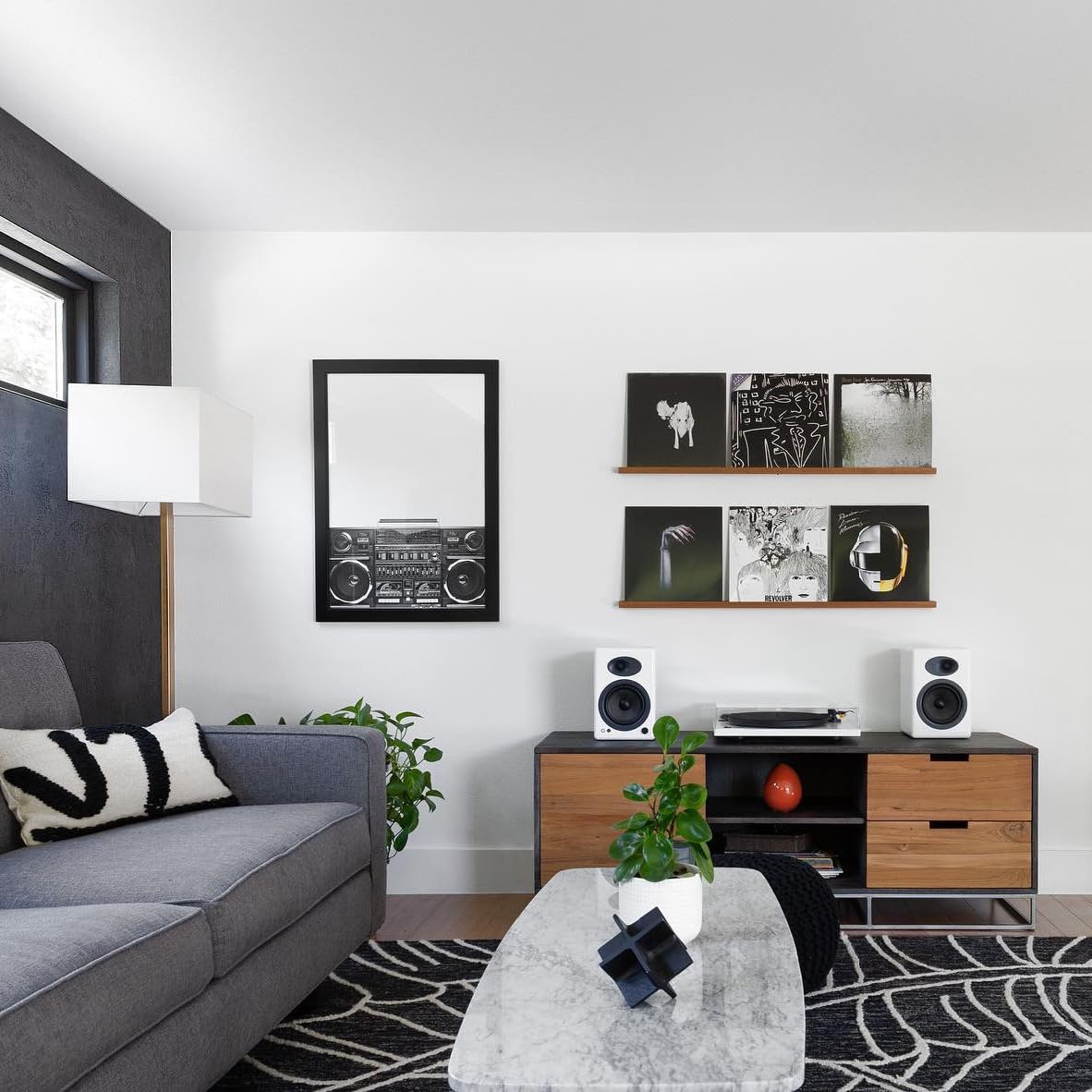 Audioengine A5 Wireless Home Theater Bookshelf Speakers   150W Premium Studio Monitors