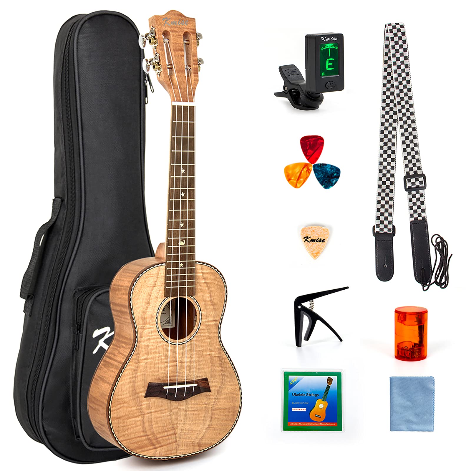 Kmise, 4 String, Concert Ukulele