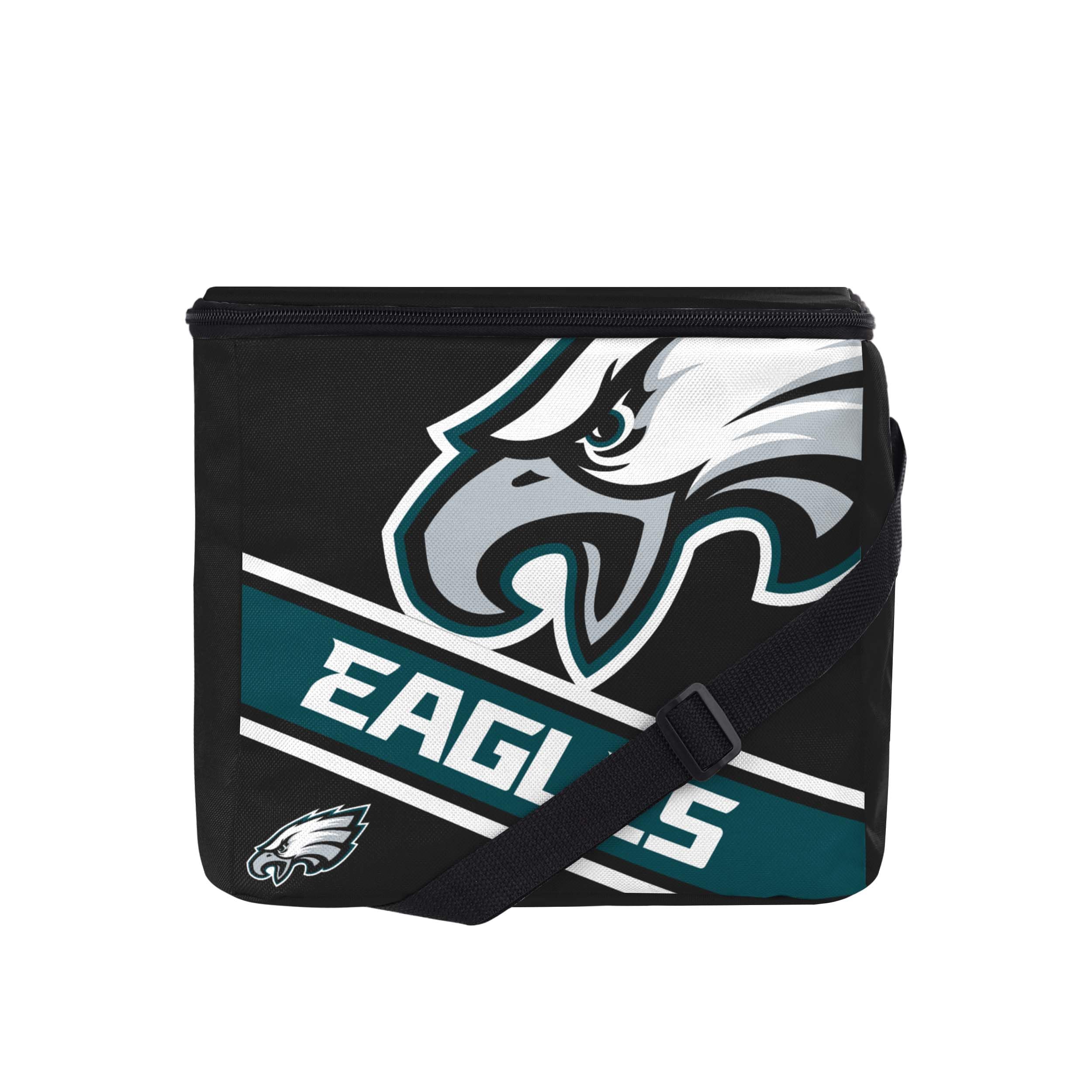 Foco Philadelphia Eagles Big Logo Stripe 12 Pack Cooler