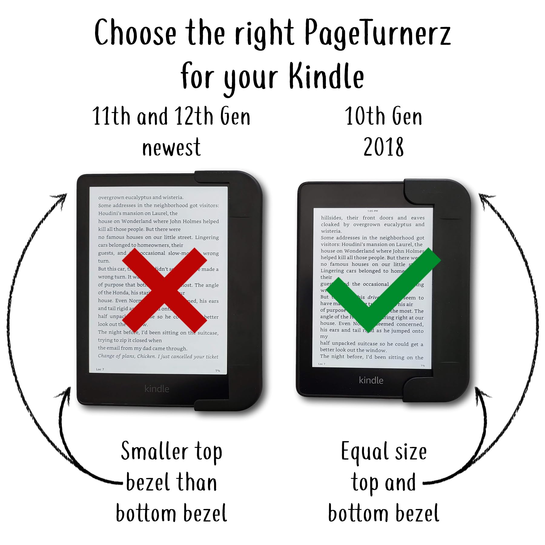 Pageturnerz 5 In 1 Grip Case Cover For Kindle Paperwhite 4 E Reader (10Th Gen)   Read In Any Position. Award Winning Design.