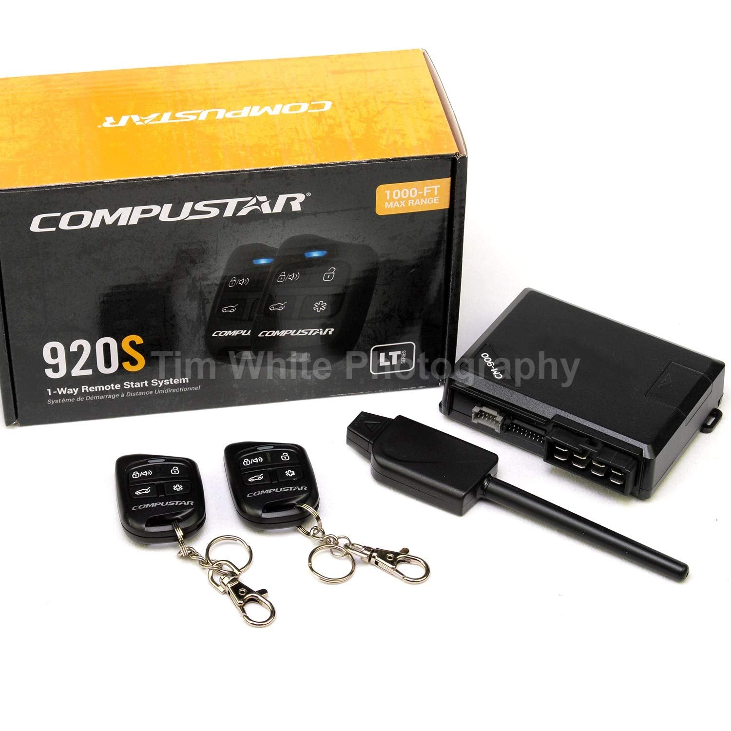 Compustar Cs920 S (920S) 1 Way Remote Start And Keyless Entry System With 1500 Ft Range
