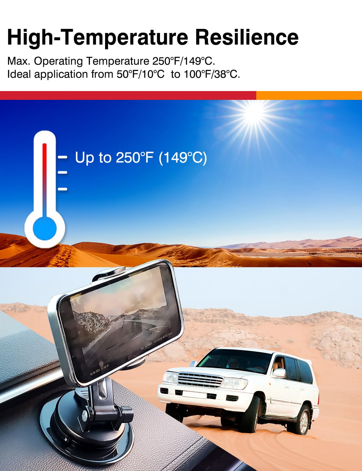 3M Vhb Adhesive Dashboard Mounting Disk Set For Suction Cup Car Mounts   3.74 Inch (95Mm) Wide, Ensures Secure Hold For Phone Ho