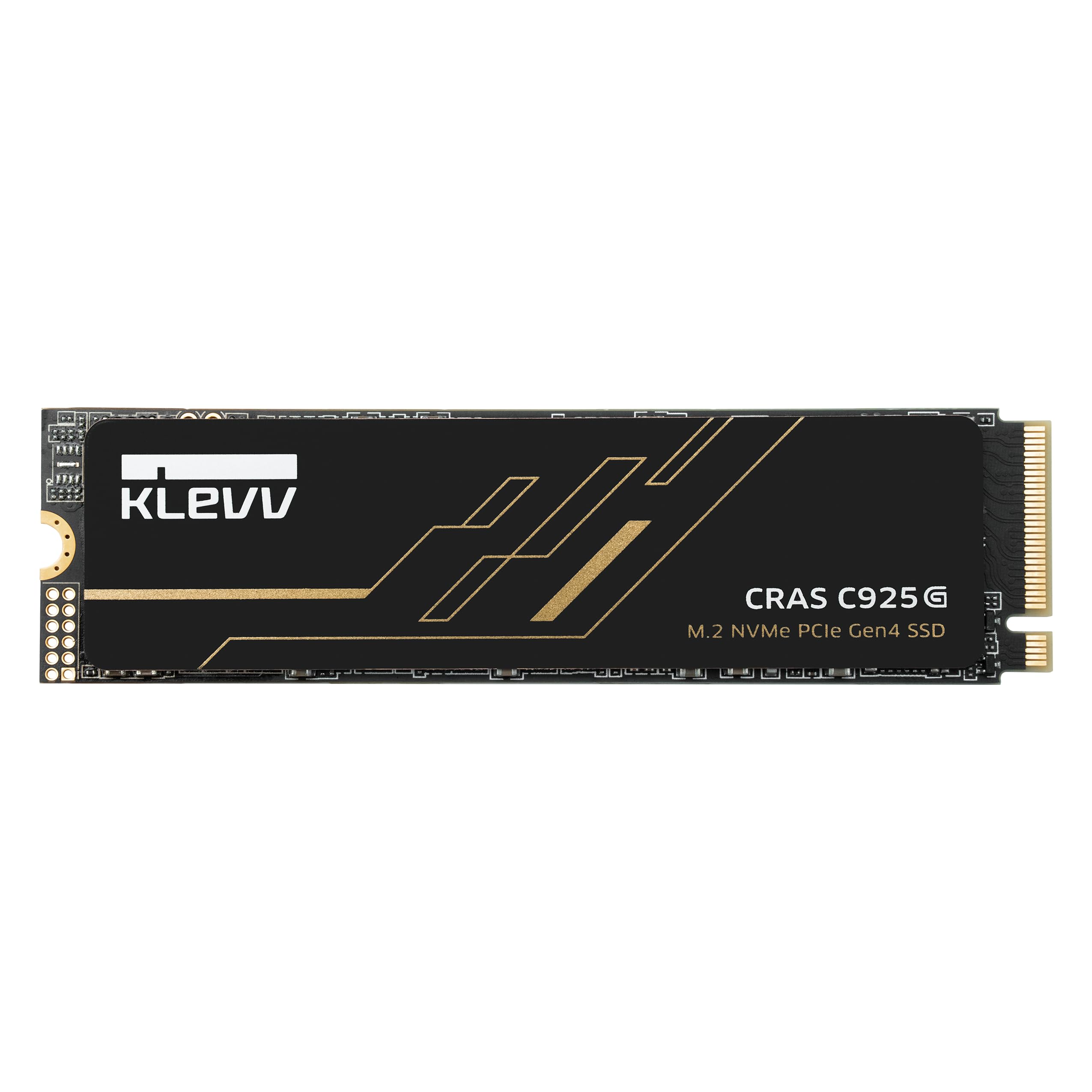 KLEVV CRAS C925G 2TB M.2 2280 NVMe PCIe Gen4x4 Internal Gaming SSD with Graphene Heatsink, Compatible with PS5, up to 7400MB/s (