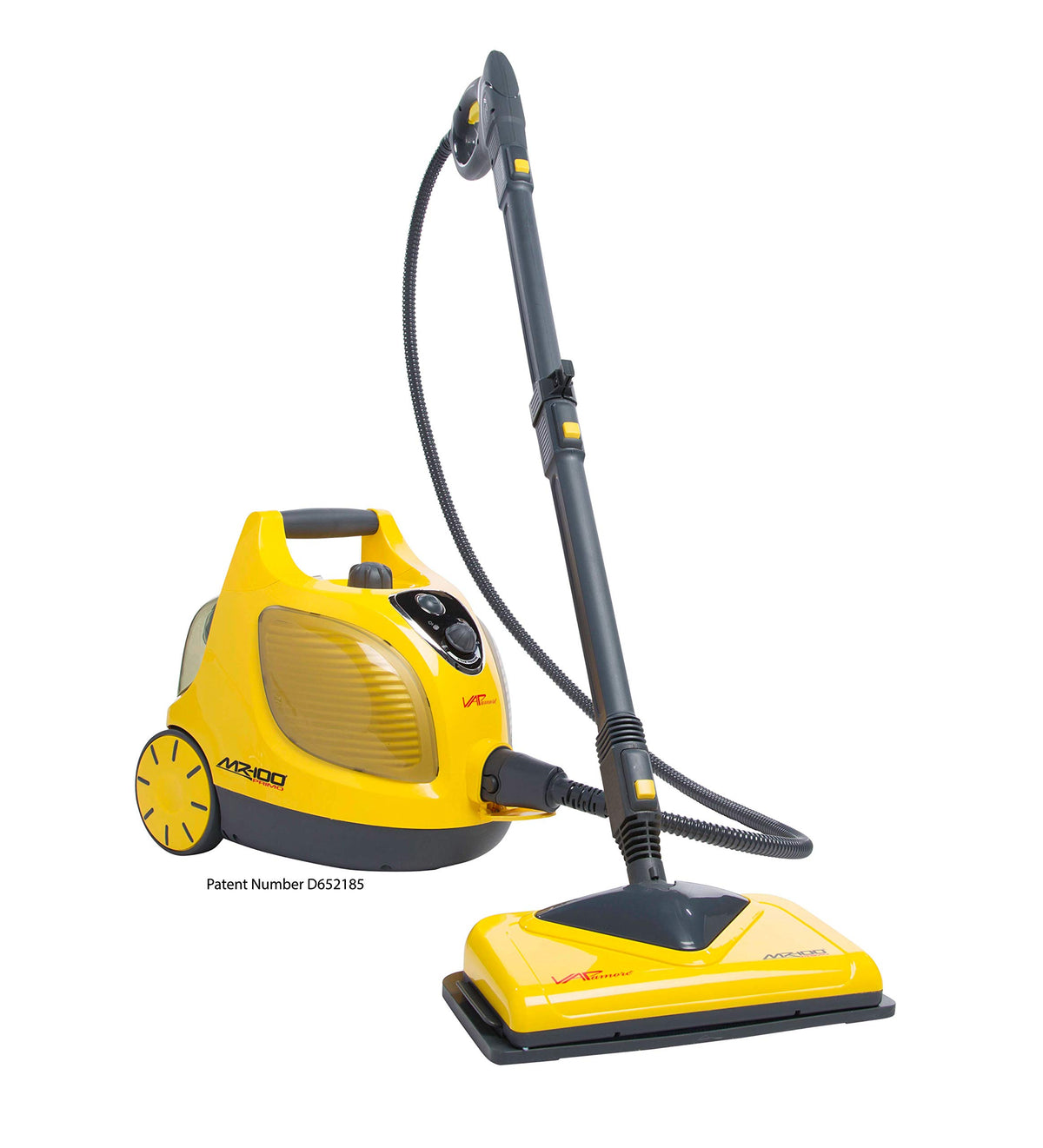 Vapamore Mr 100 Primo Steam Cleaner, 20 Extensions/Attachments Including The Turbo Pet Tool, Chemical Free Professional Grade St