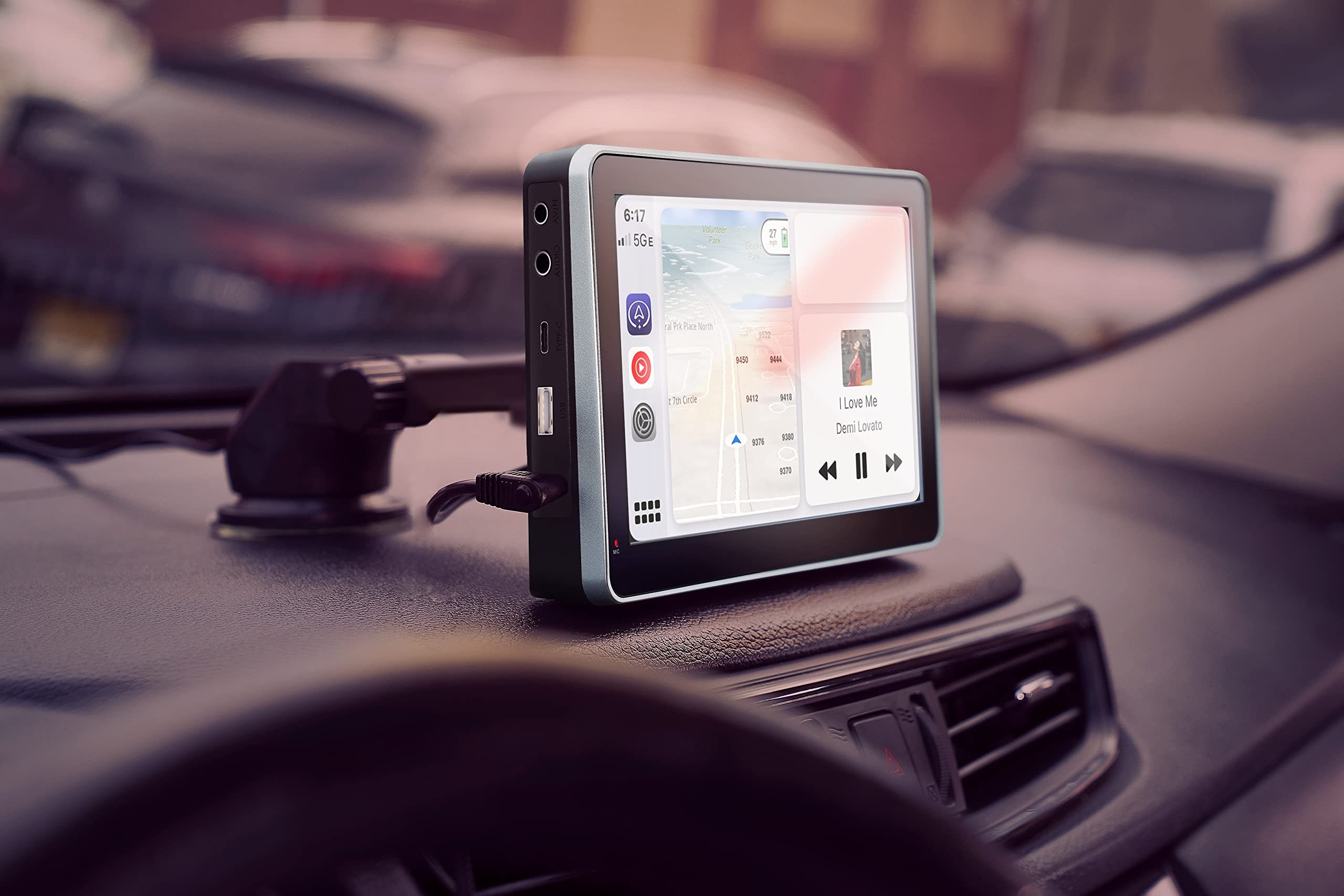 Car And Driver Intellidash Pro Wireless Apple Carplay Only 7 Ips Touchscreen With Bluetooth, Siriusxm, Siri Assistant. Dash Wi