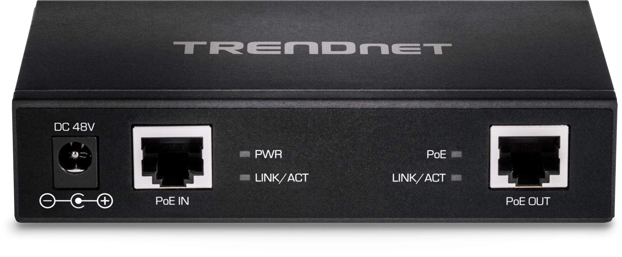 Trendnet Gigabit Poe+ Repeater/Amplifier, Tpe E110, Extender, 1 X Gigabit Poe+ In Port, 1 X Gigabit Poe Out Port, Extends 100M F