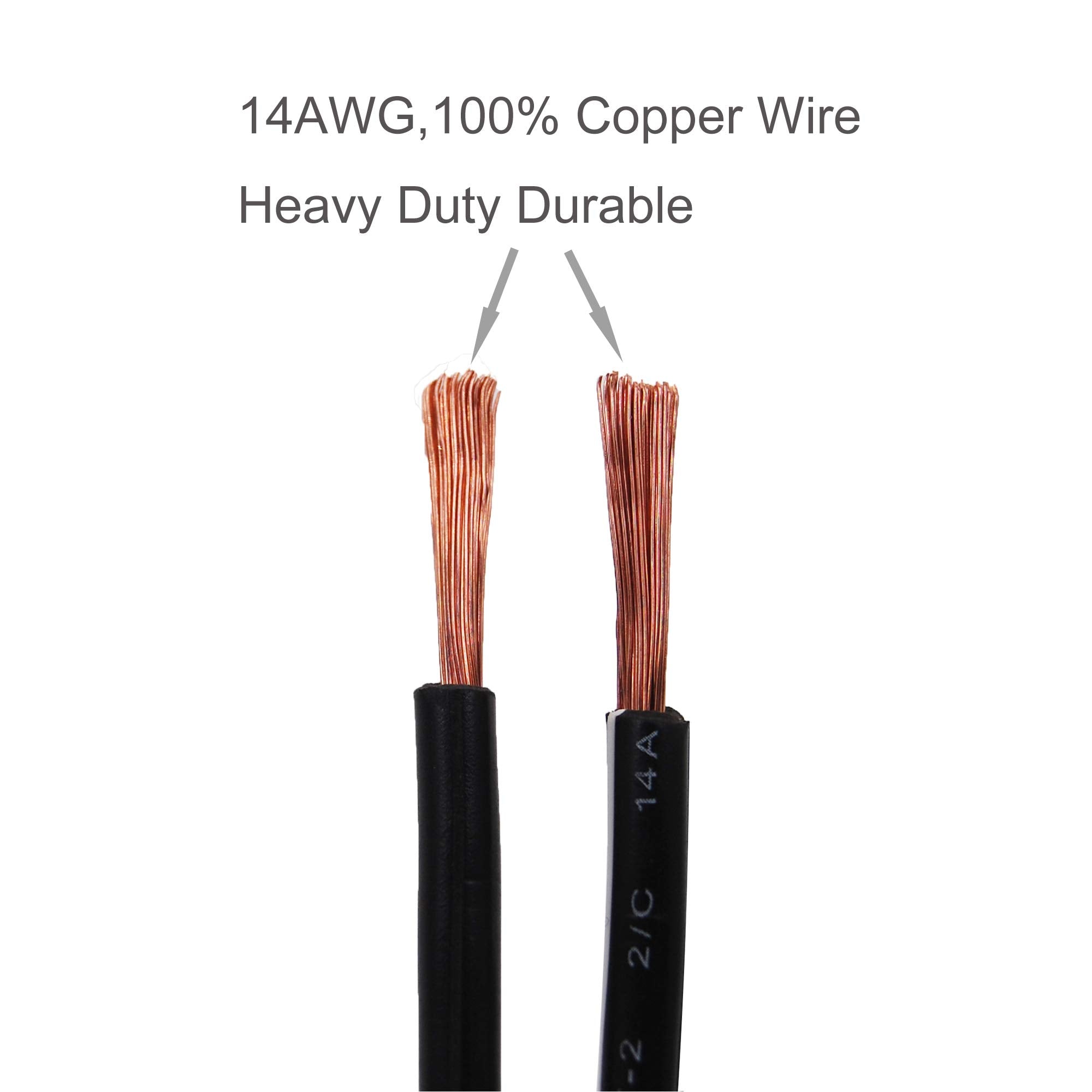 Sccke 16.5Ft 14Awg Battery Alligator Crocodile Clip To Sae Connector Extension Cable,12V Sae Quick Release Adapter To Alligator