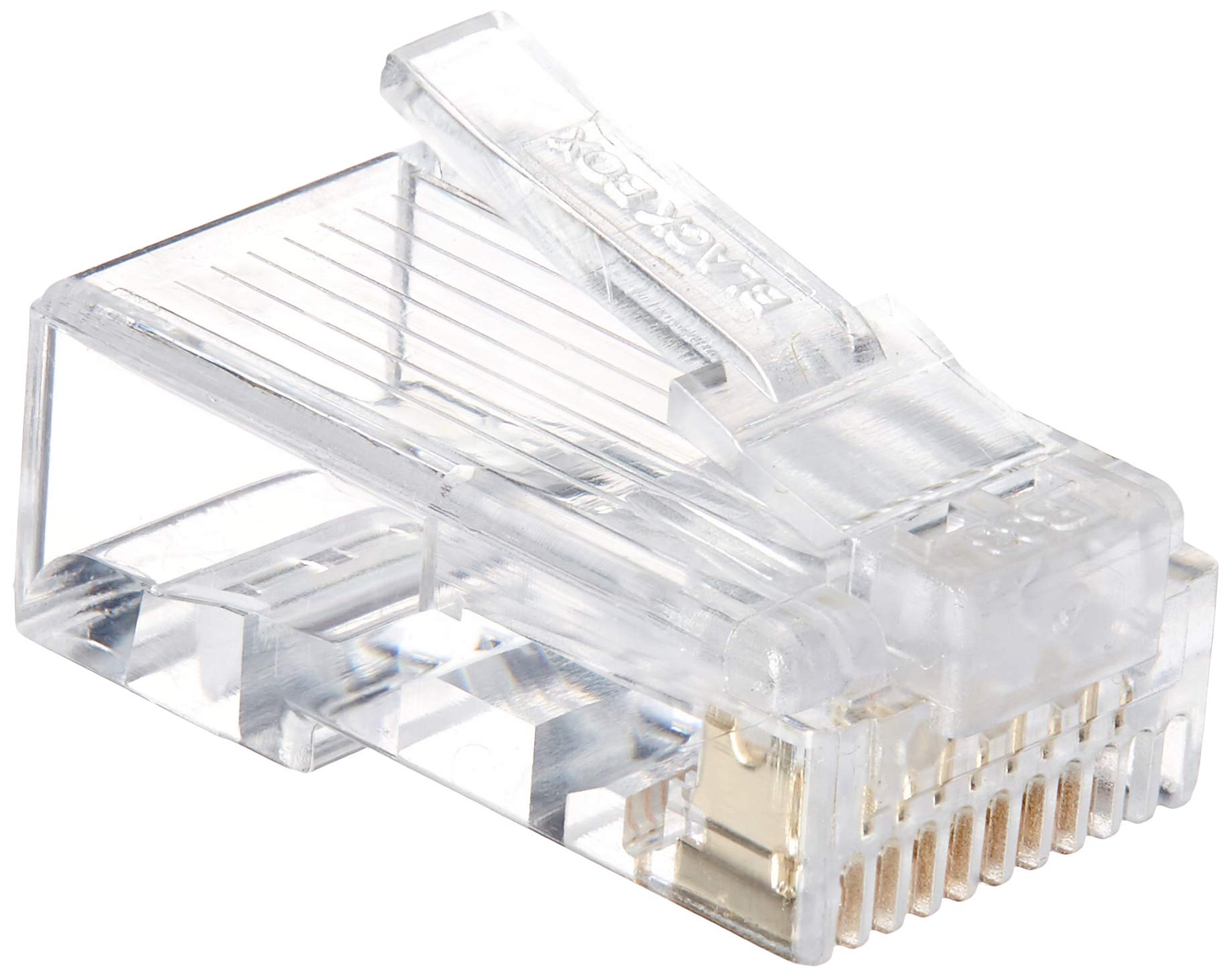 Black Box Fmtp5E 50Pak Network Connector   50 Pack   1 X Rj 45 Male   Transparent