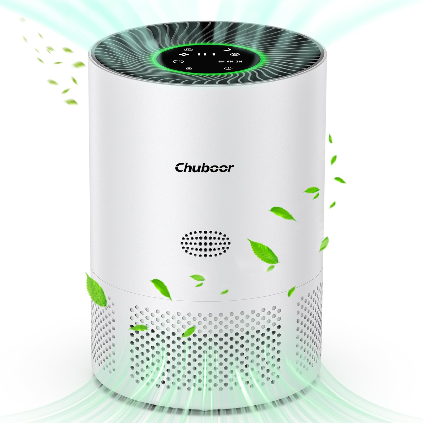 Chuboor Air Purifiers for Home Large Rooms up to 1200ft, H13 True HEPA Air Purifiers for Bedroom Dorm Room Pets with Timer, Air 