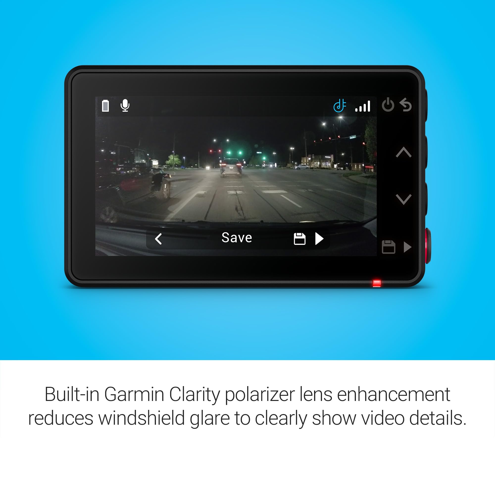 Garmin Dash Cam X210, Compact 1440P Hd Dash Cam With A 140 Degree Field Of View, Built In Clarity Polarizer, Voice Controlled, G