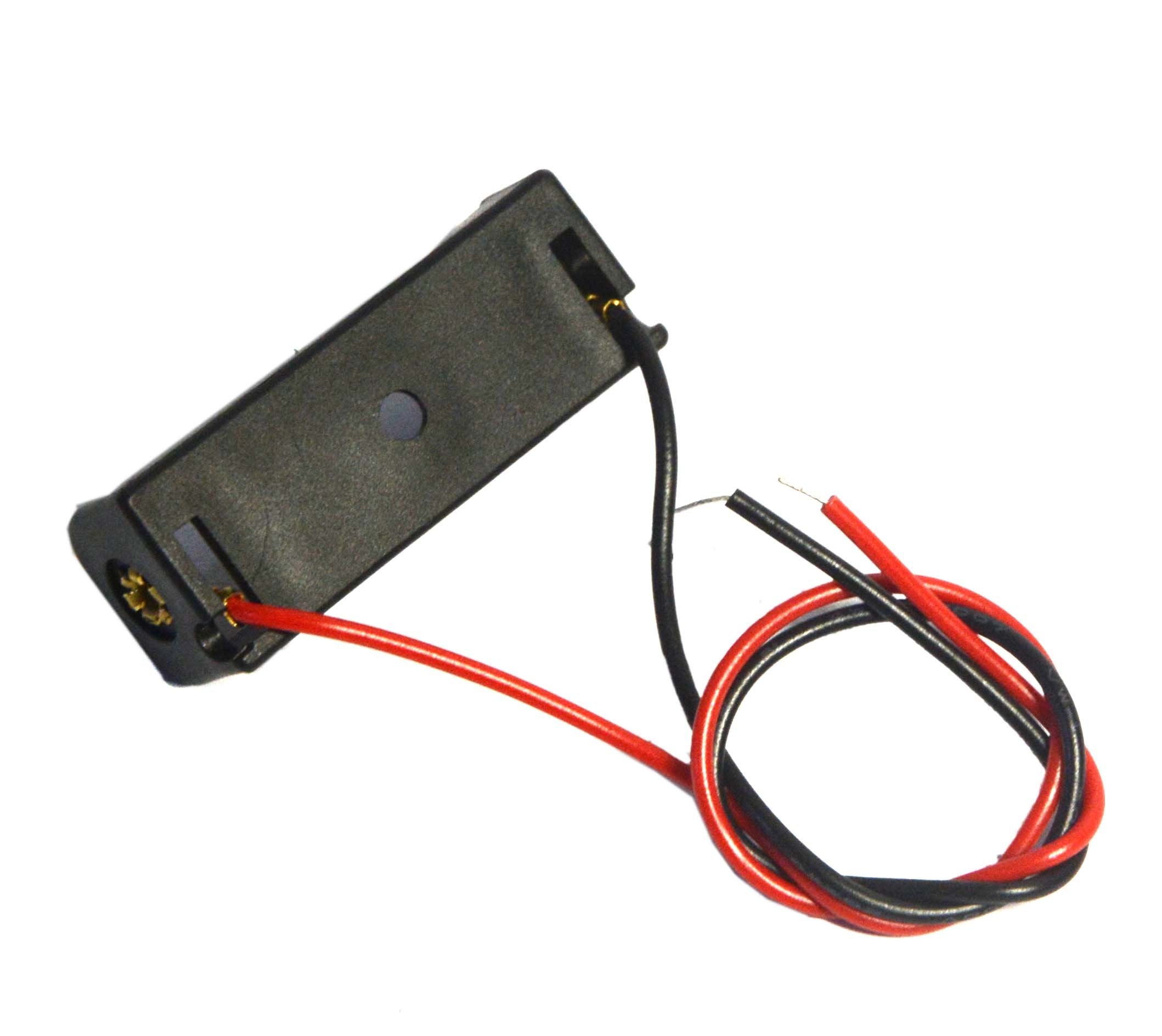 Lampvpath (Pack Of 6) A23 Battery Holder, 12V Battery Holder, 23A Battery Holder, 12V Battery Case With Leads Wires