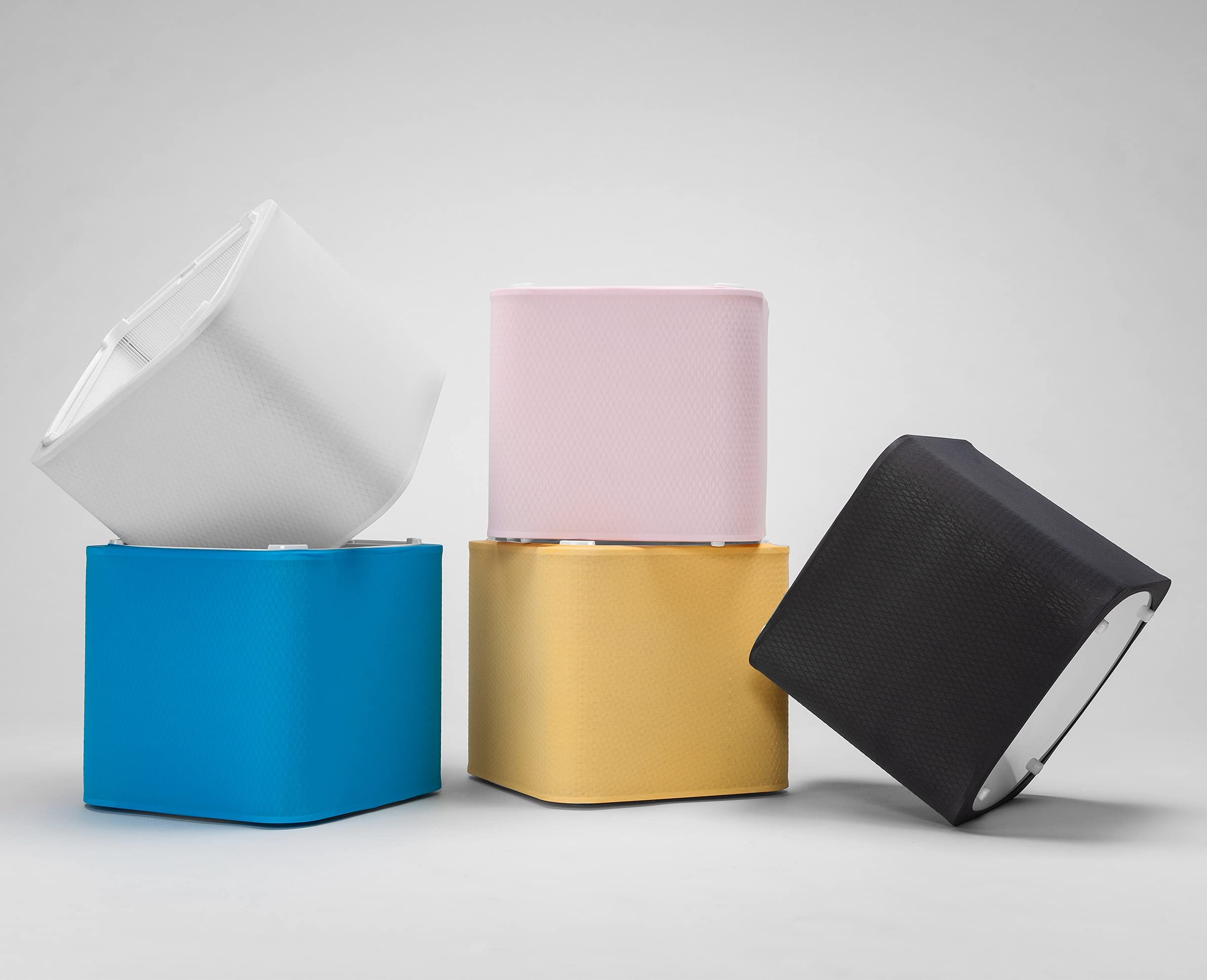 Blueair Blue Pure 211+ Dark Gray Pre-Filter, Washable Fabric Traps Pollen, Pet Hair & Dust, Dark Shadow