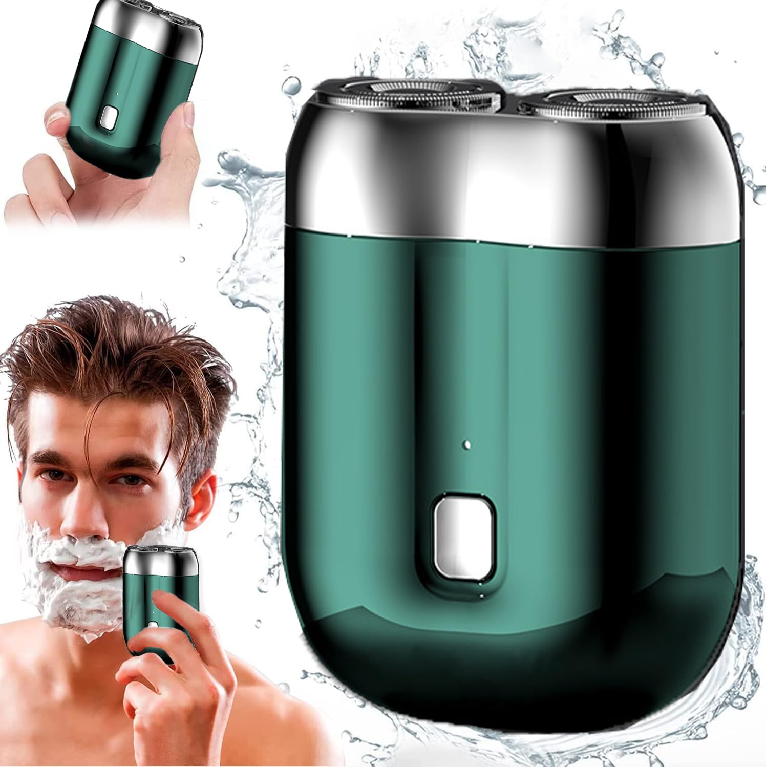 New Model Mini Dual Head Electric Shaver,Upgrade Pocket Shaver,2025 Mini Upgrade Pocket Shaver Usb For Home,Car,Travel,Washable