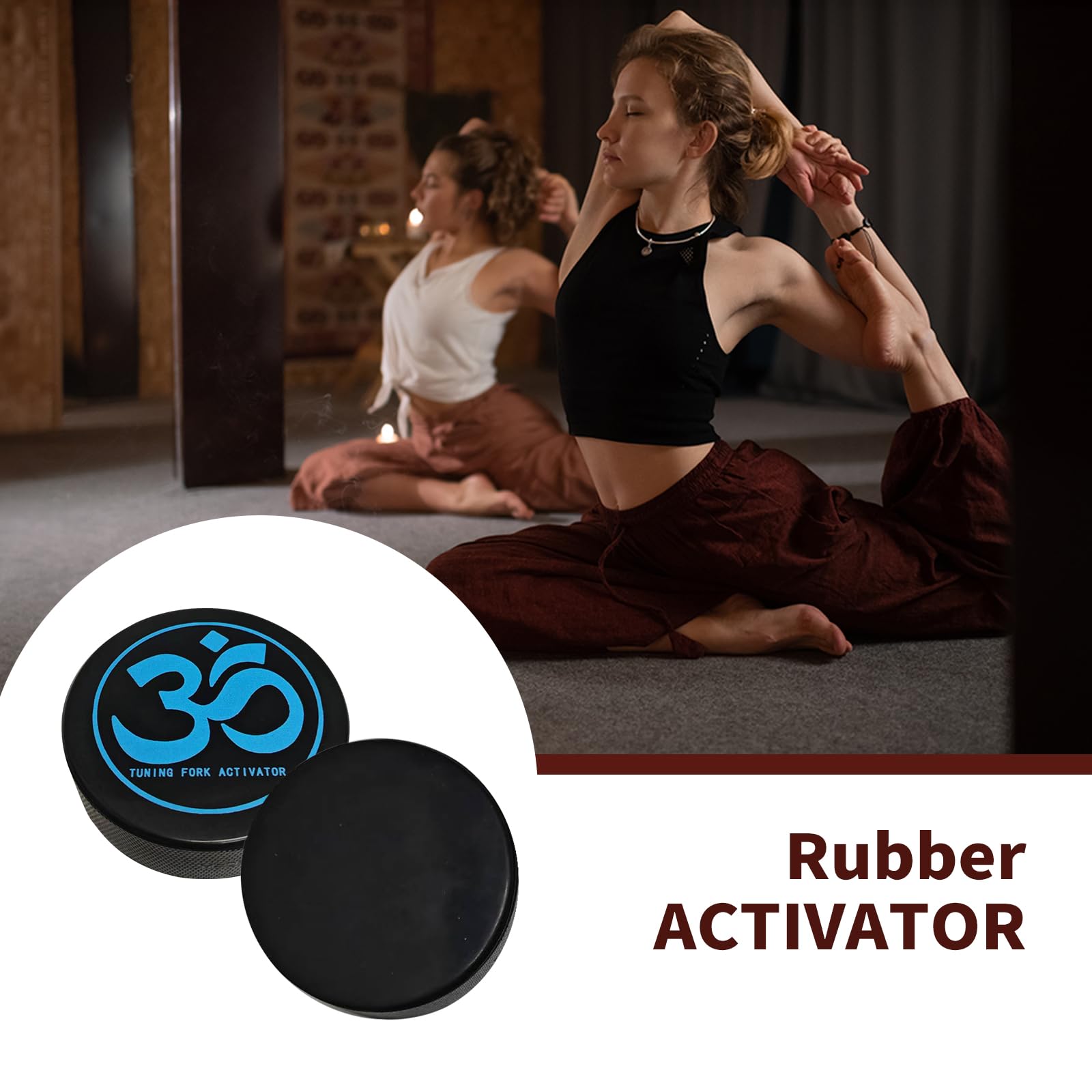 Kaigeszad Tuning Fork Activator For Tuning Fork Healing Rubber Tuning Fork Activator Maximum Vibration And Sustain Minimal Noise