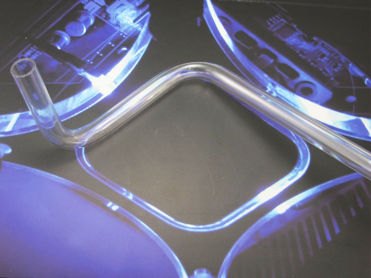 Xspc Petg Tubing 10Mm Id, 14Mm Od, 0.5M, Clear, 2-Pack