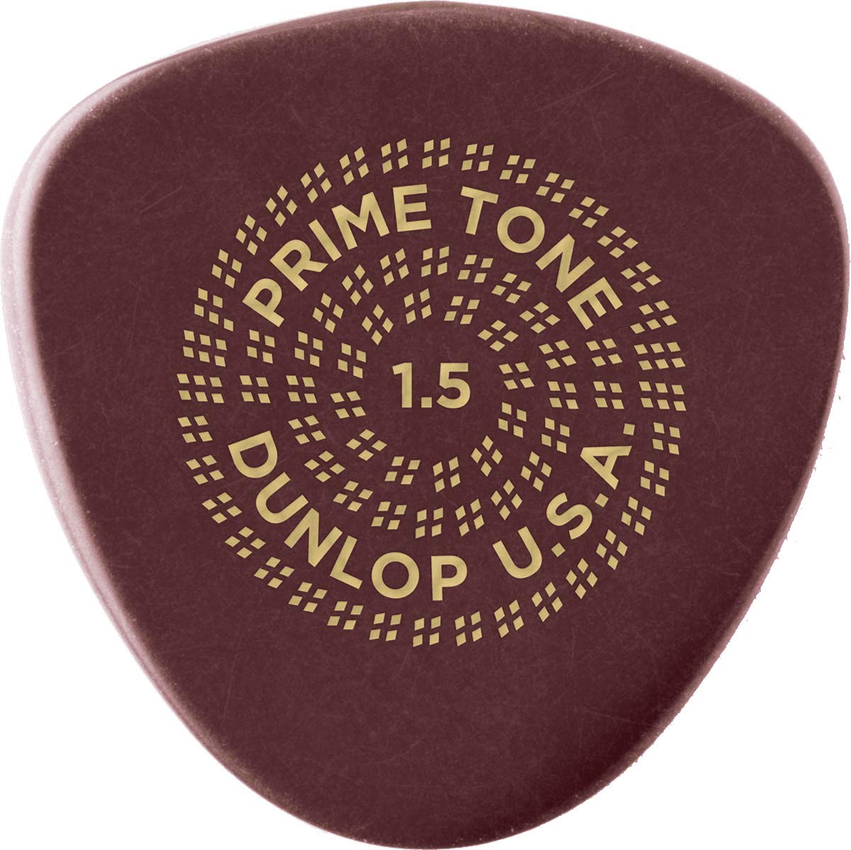 Jim Dunlop Dunlop Primetone Semi-Round Smooth 1.5mm Sculpted Plectra Guitar Pick-3 Pack (515P1.5)