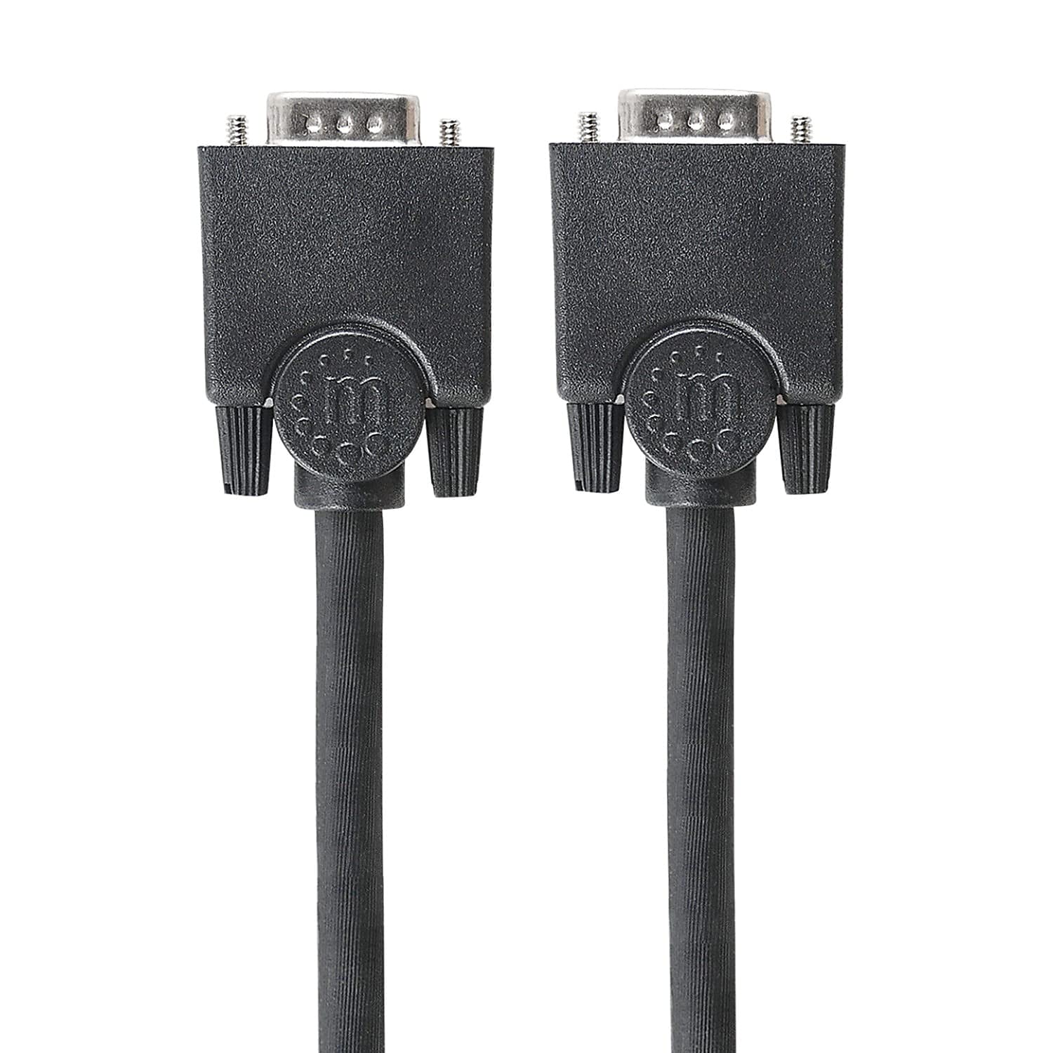 Manhattan 311731 1.8M (6 Feet) Hd15 Male/Hd15 Male Svga Monitor Cable, Black