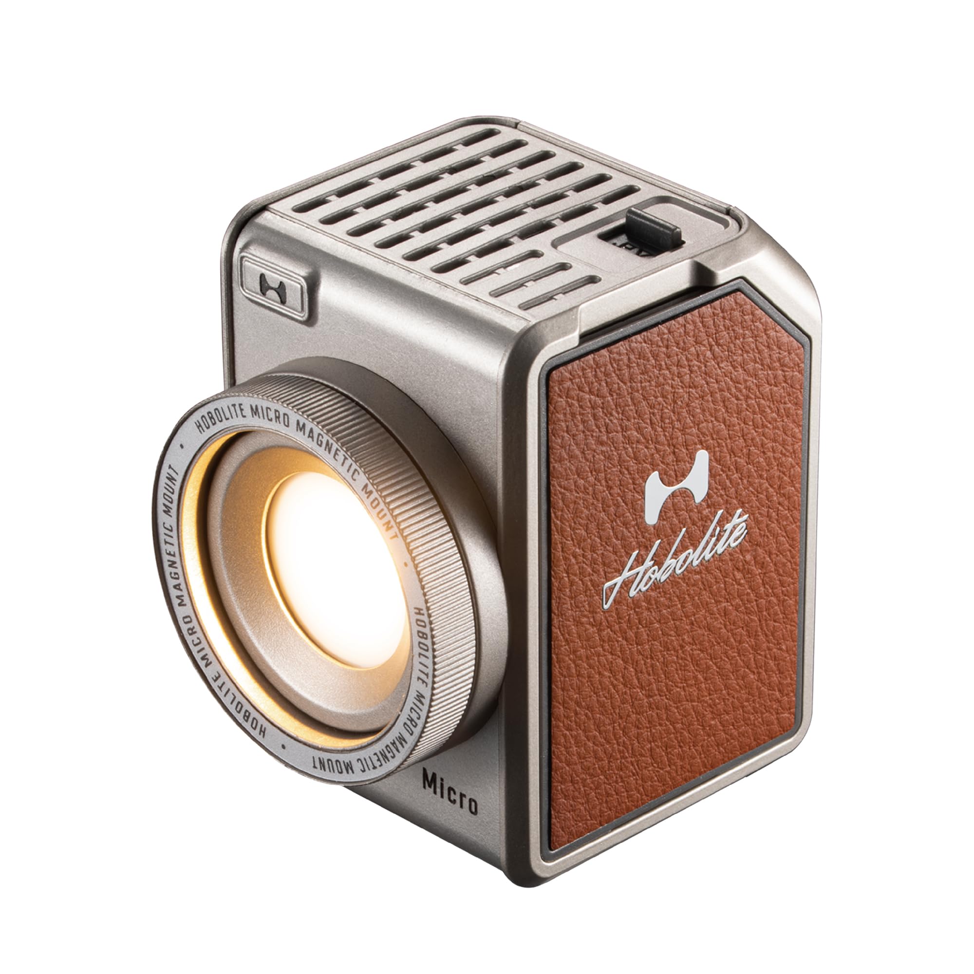 Hobolite Micro Led Video Light Creator Kit With Lcd Display, App Control, Barndoor, 6 Color Gels, Cri/Tlci 96+, 2700 6500K Porta