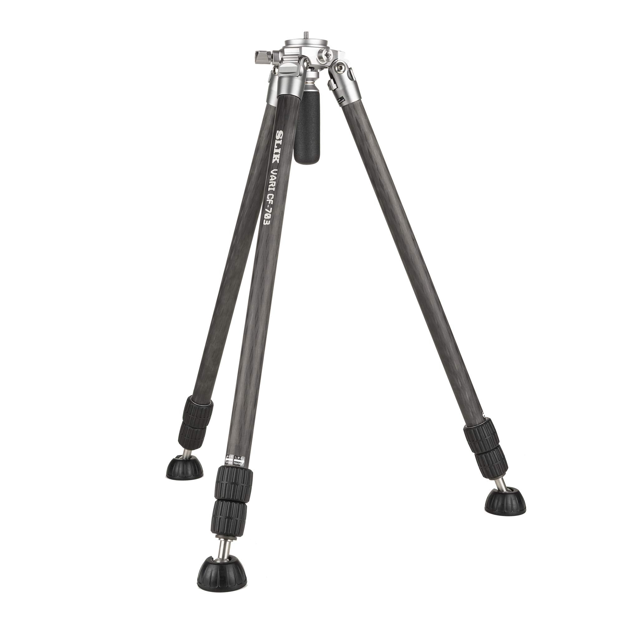 Slik Pro Vari Cf 703 3 Section Carbon Fiber Professional Tripod Kit