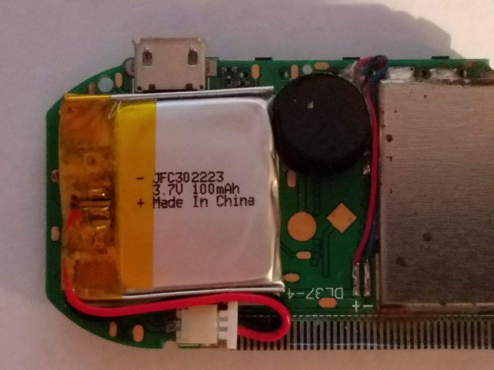 Jfc 7756 New Replacement Battery For Viper Python Clifford Remotes (100Mah)