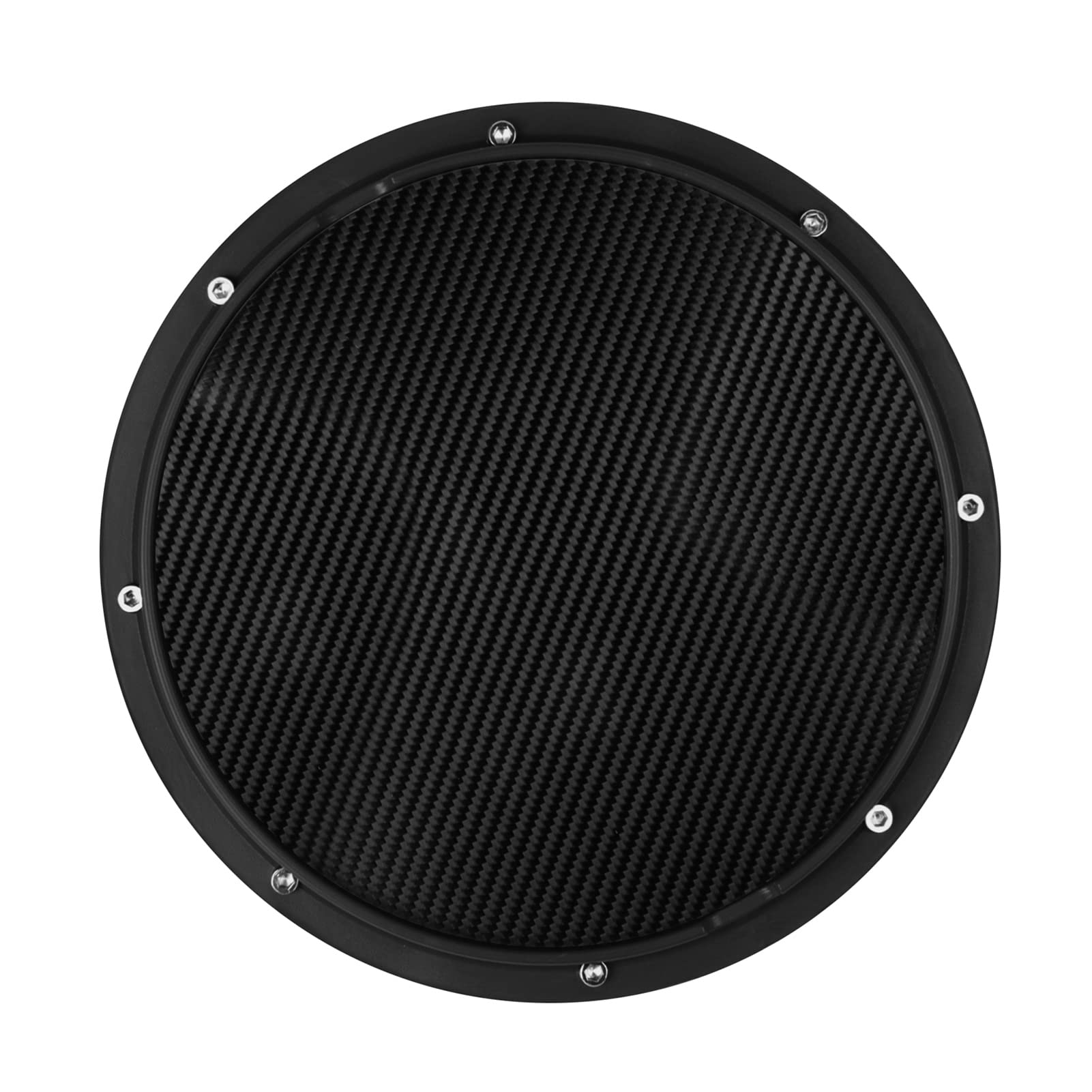 Excluzo 10 Inch Drum Practice Pad Silent Drum Training Pad Carbon Fiber Dumb Drum Percussion Accessory For Professionals Beginne
