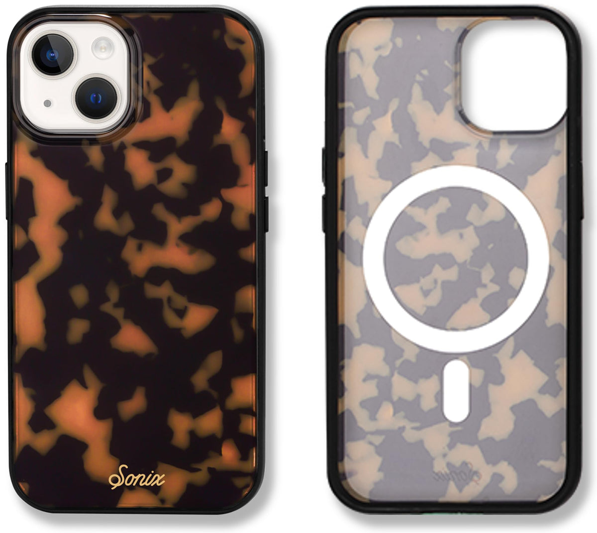 Sonix Case For Iphone 15, 14, 13 | Compatible With Magsafe | 10Ft Drop Tested | Tortoise Shell | Brown Tort